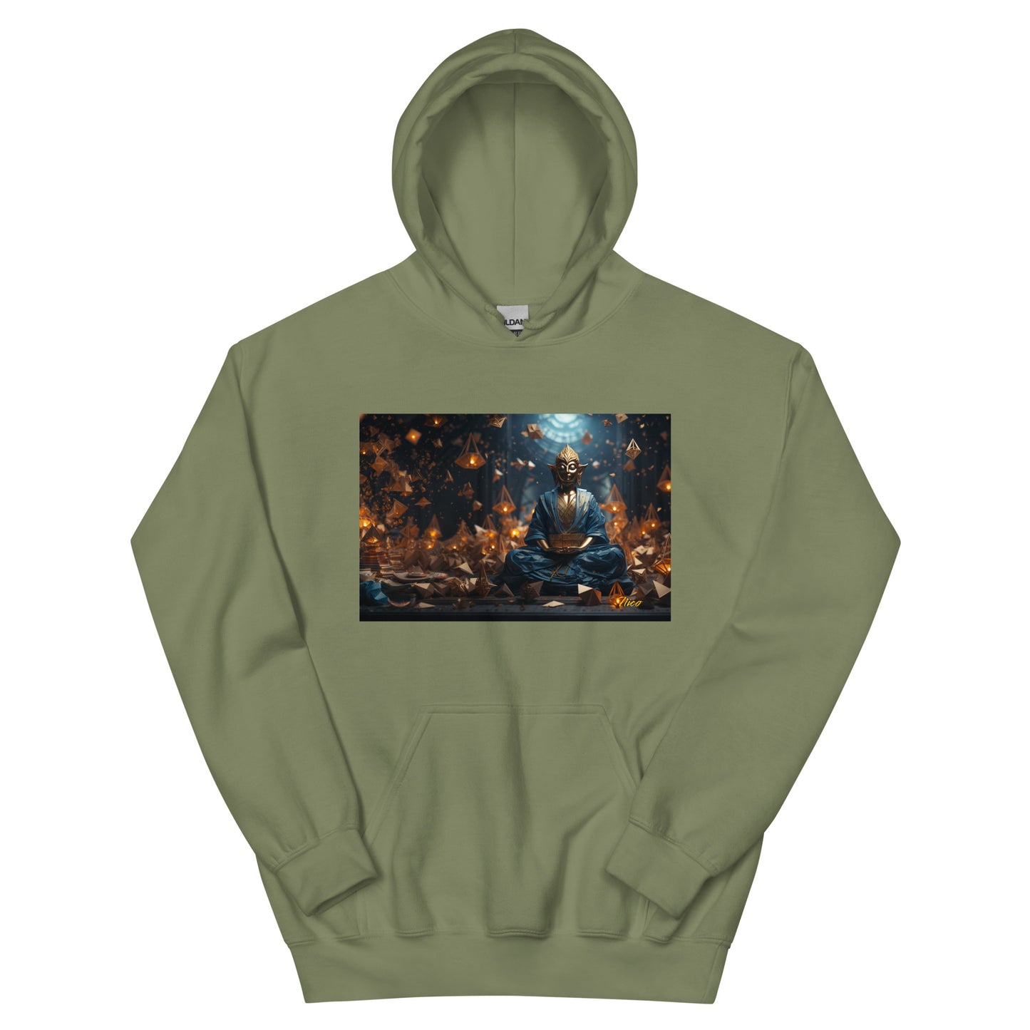 Ascending Buddha Series Print #1 Unisex Hoodie