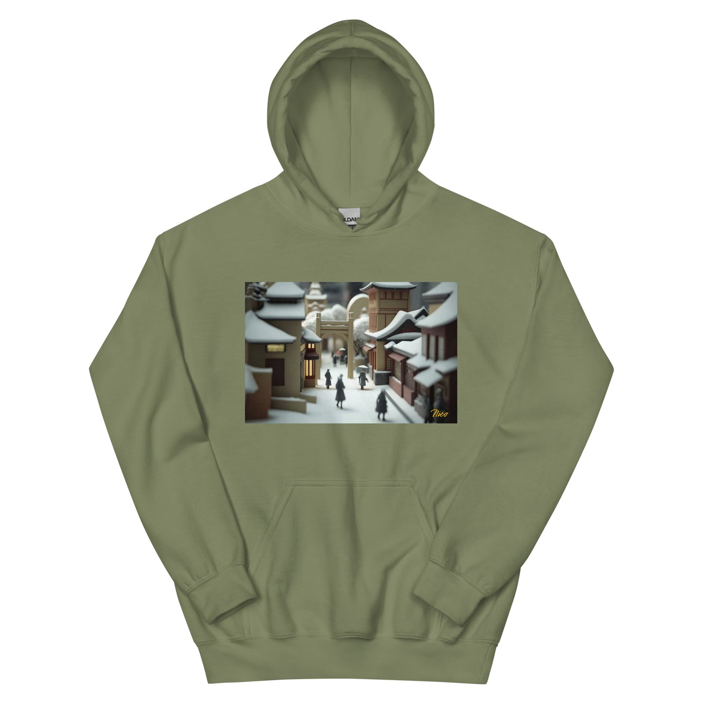 Asian Snow Series Print #9 - Unisex Hoodie