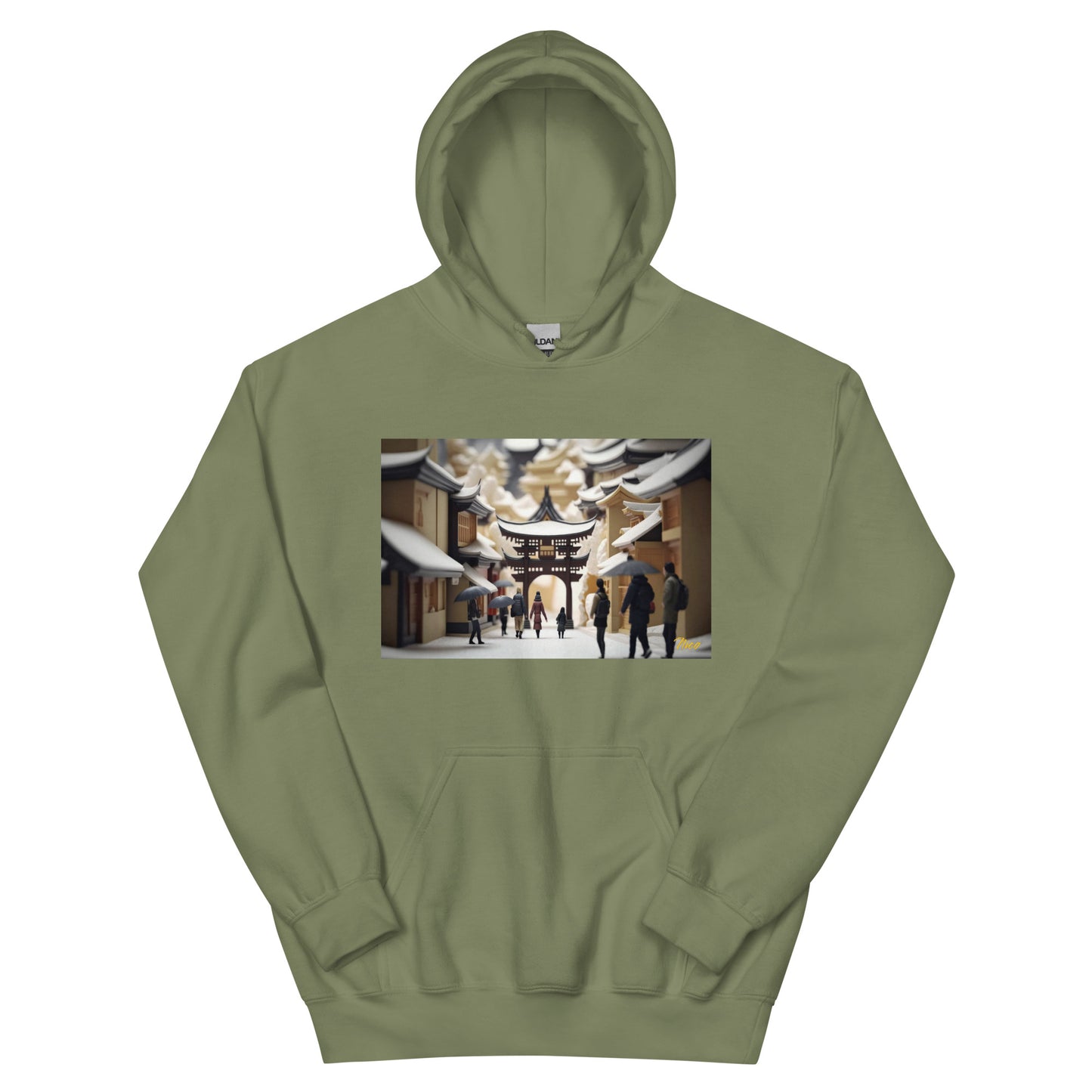 Asian Snow Series Print #8 - Unisex Hoodie