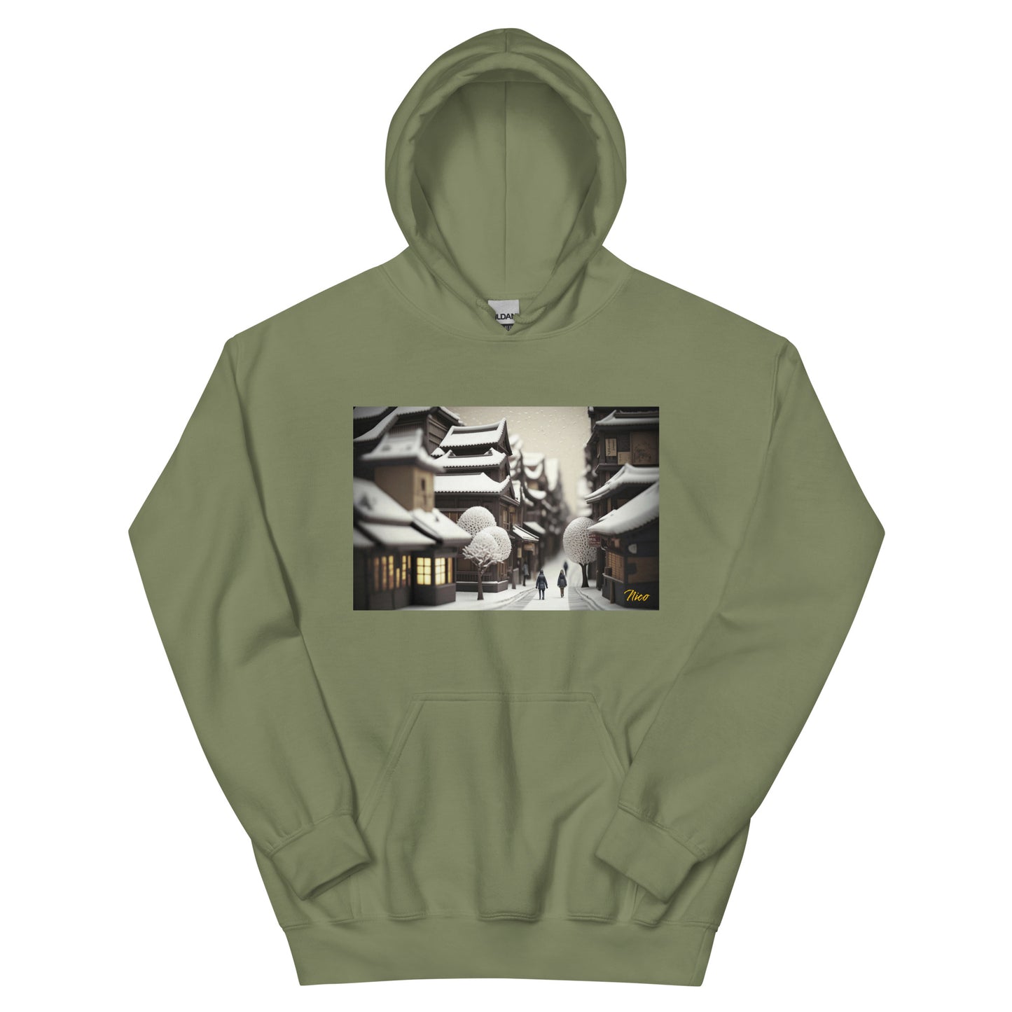 Asian Snow Series Print #7 - Unisex Hoodie