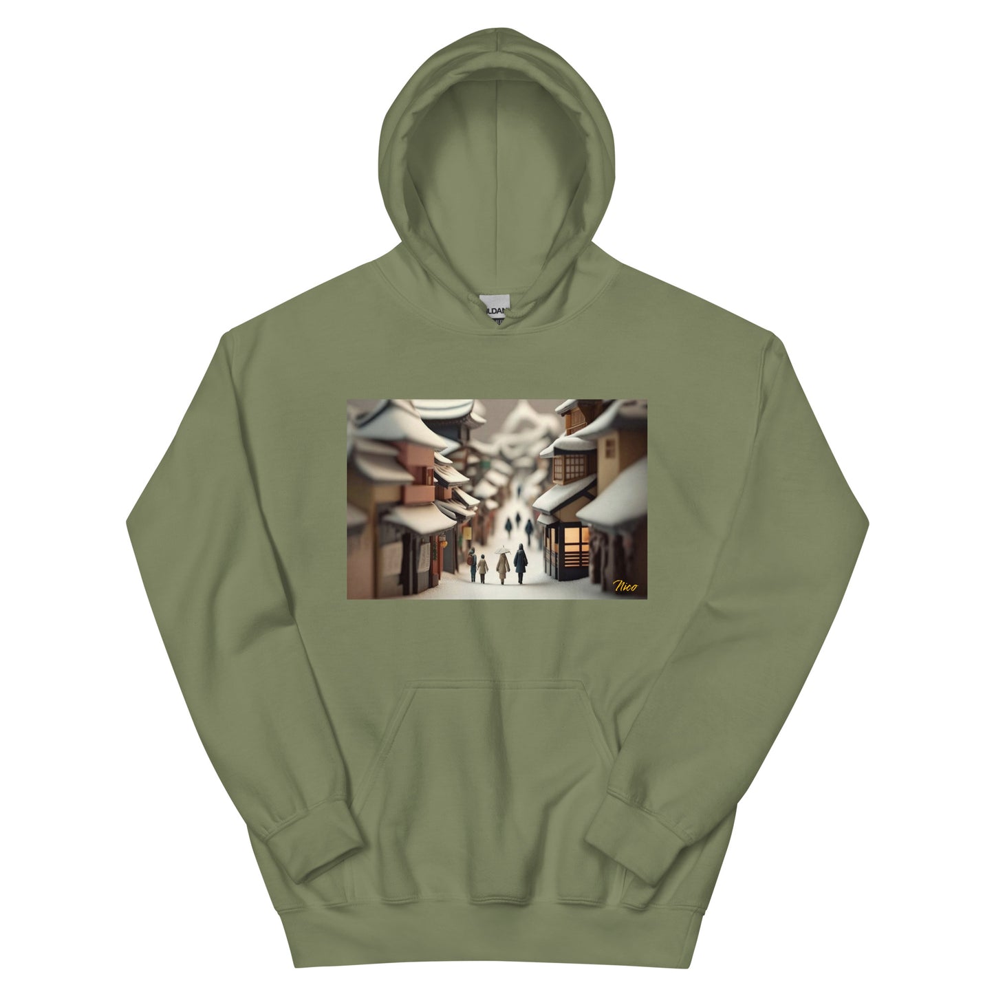 Asian Snow Series Print #6 - Unisex Hoodie