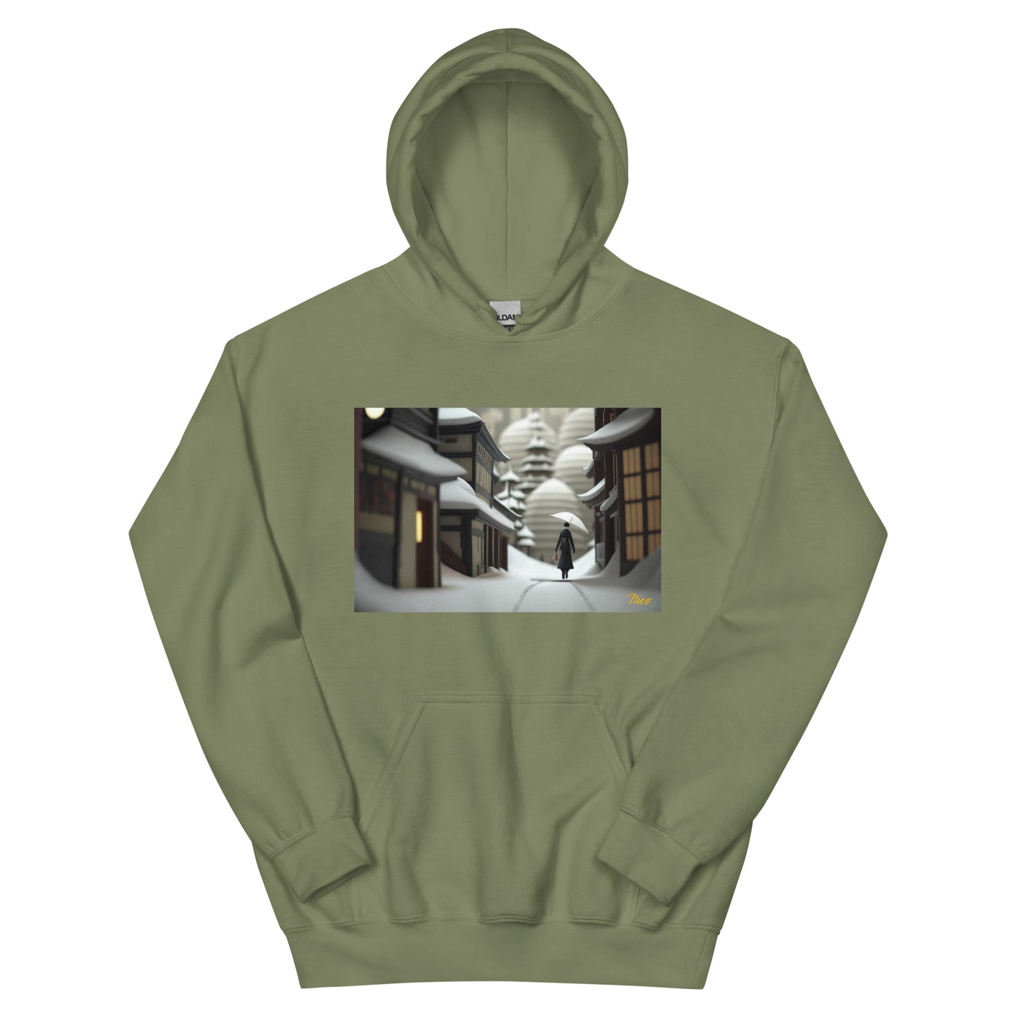 Asian Snow Series Print #4 - Unisex Hoodie