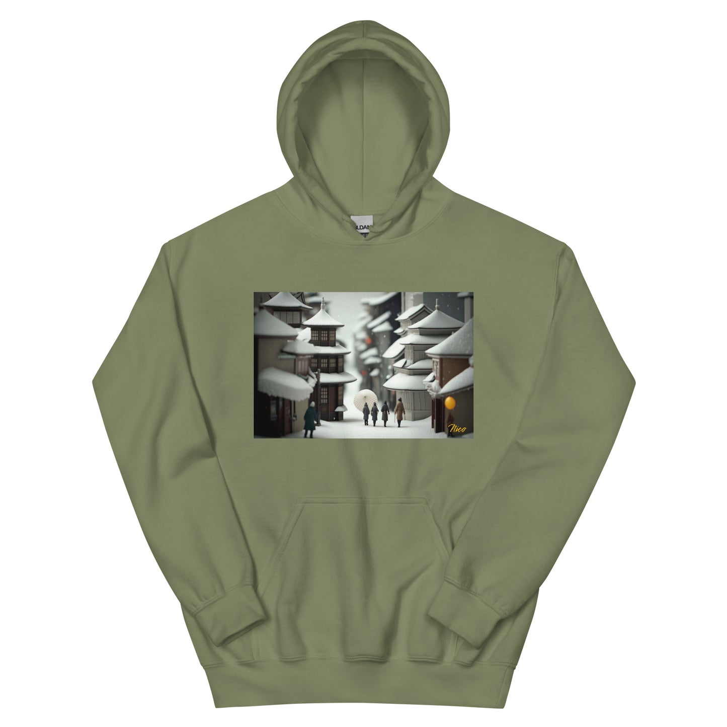 Asian Snow Series Print #3 - Unisex Hoodie