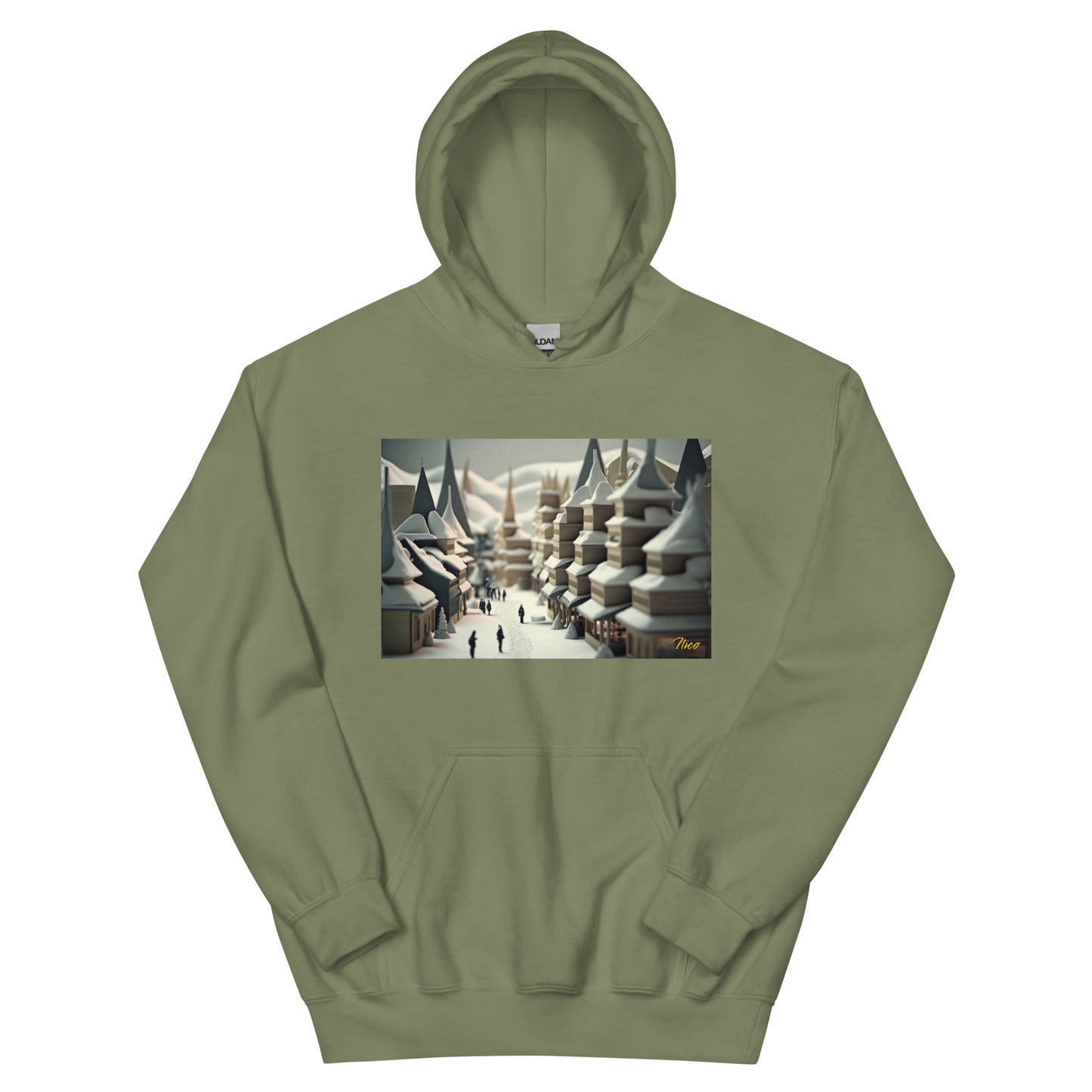 Asian Snow Series Print #1 - Unisex Hoodie