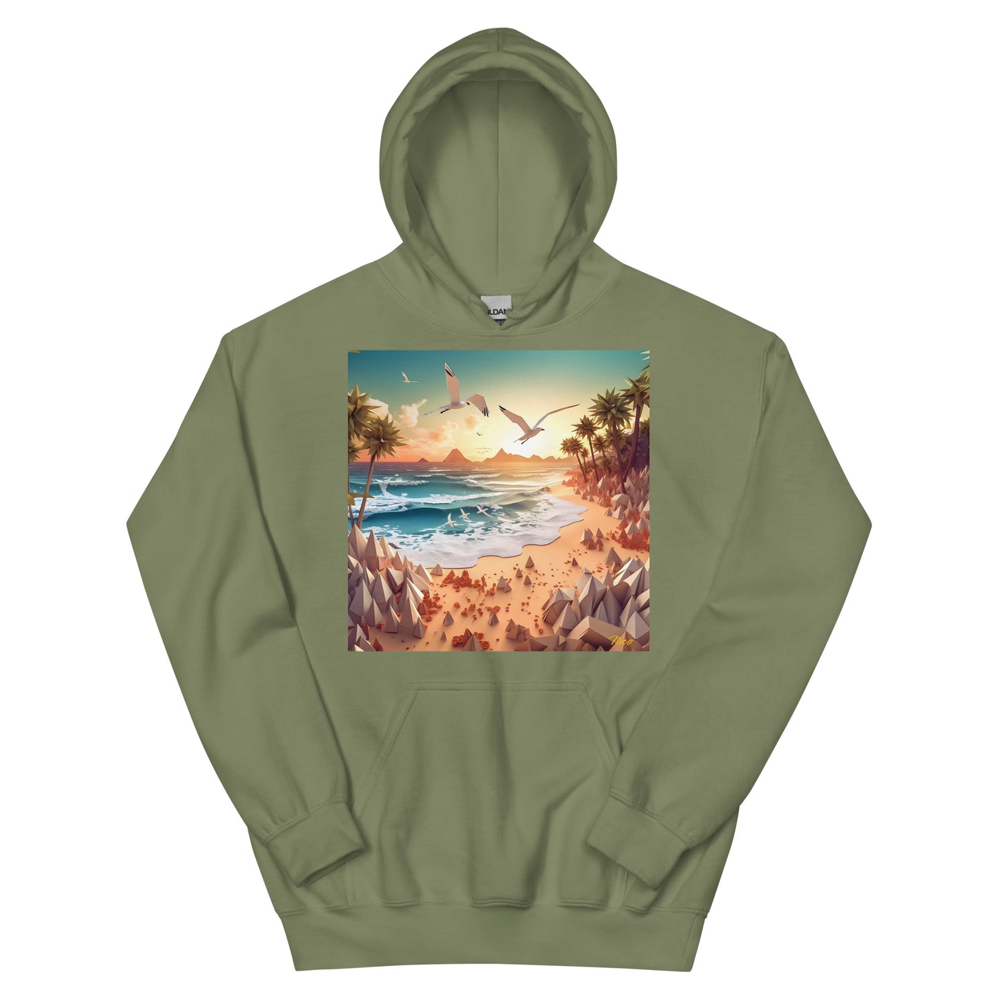 By The Seaside Series Print #4 - Unisex Hoodie