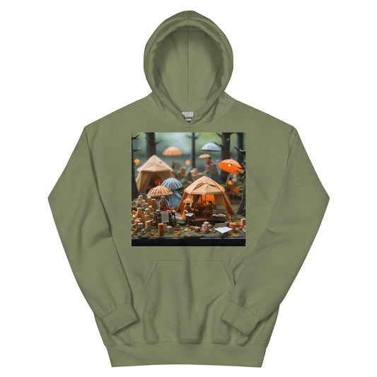 Camping In The Rain Series Print #2 - Unisex Hoodie