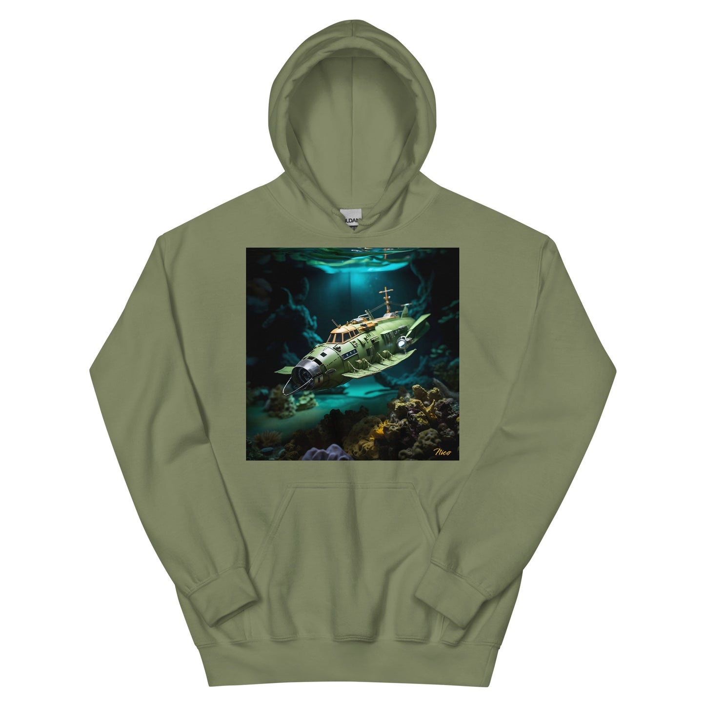 20,000 Leagues Under The Sea Series Print #10 - Unisex Hoodie