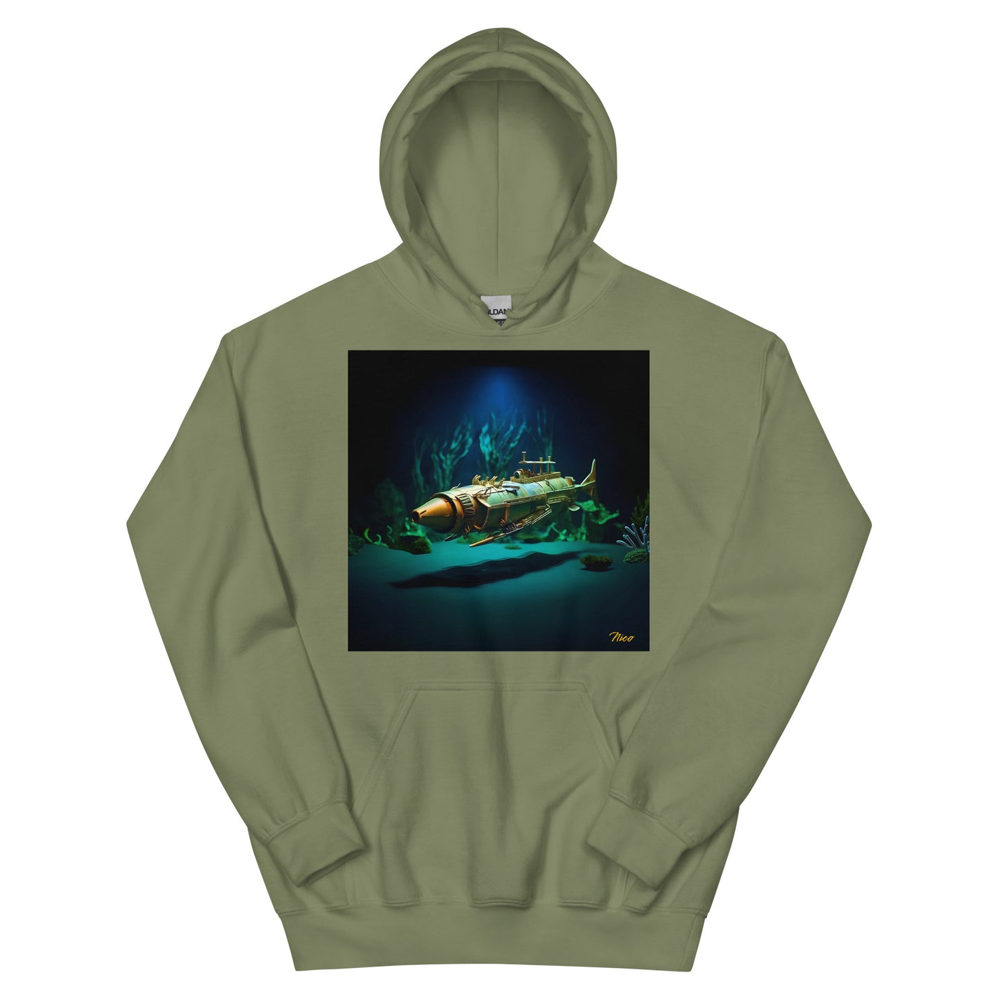 20,000 Leagues Under The Sea Series Print #6 - Unisex Hoodie