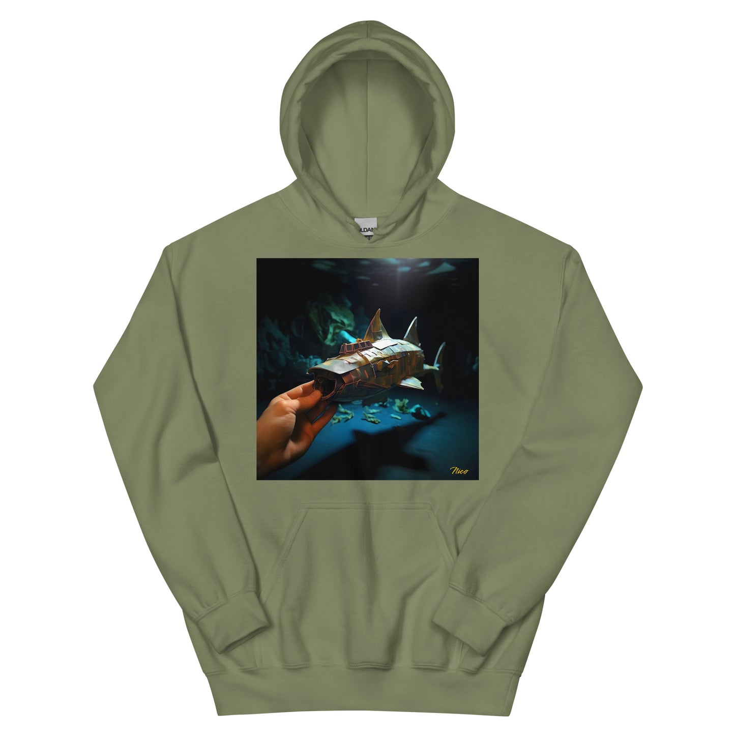 20,000 Leagues Under The Sea Series Print #4 - Unisex Hoodie