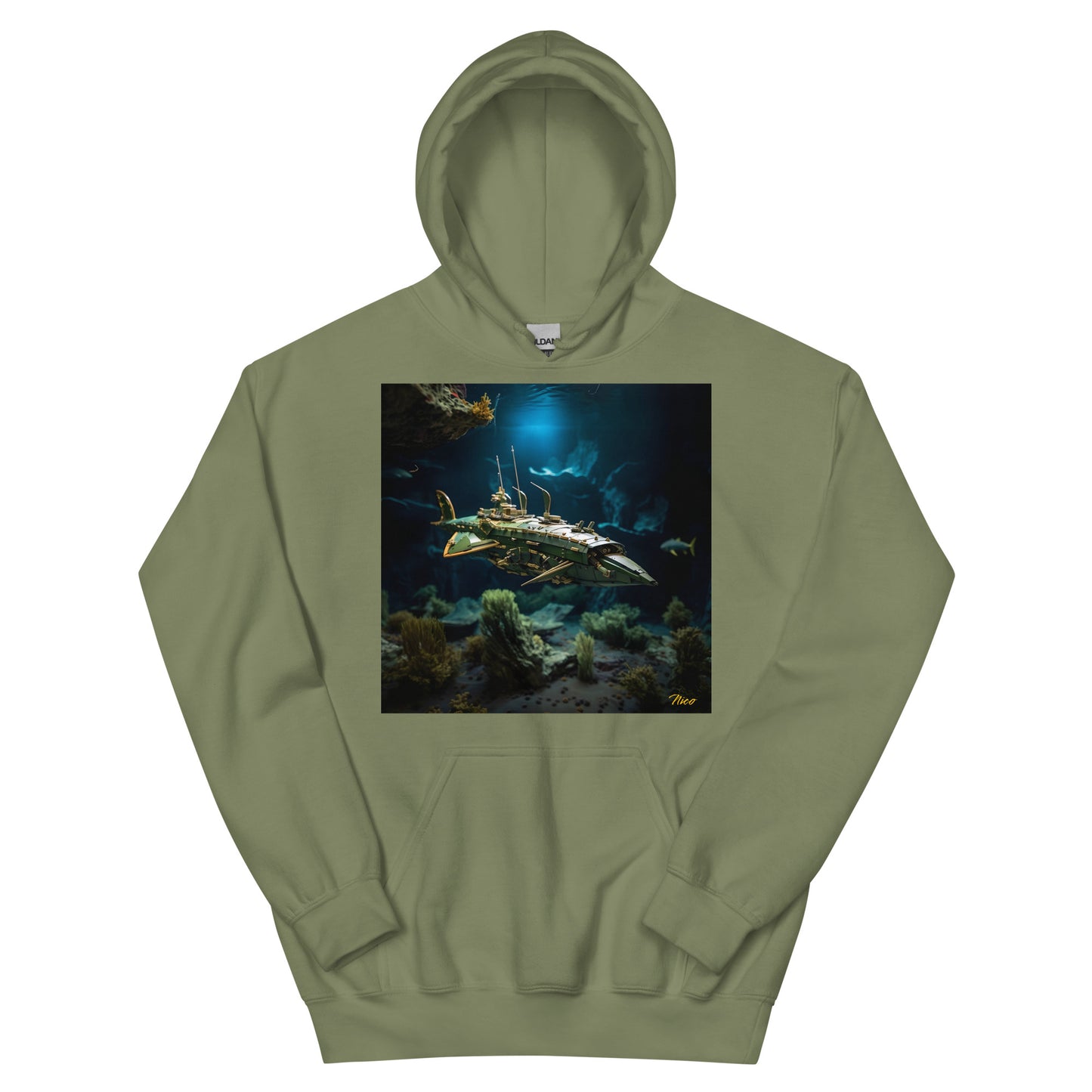 20,000 Leagues Under The Sea Series Print #1 - Unisex Hoodie