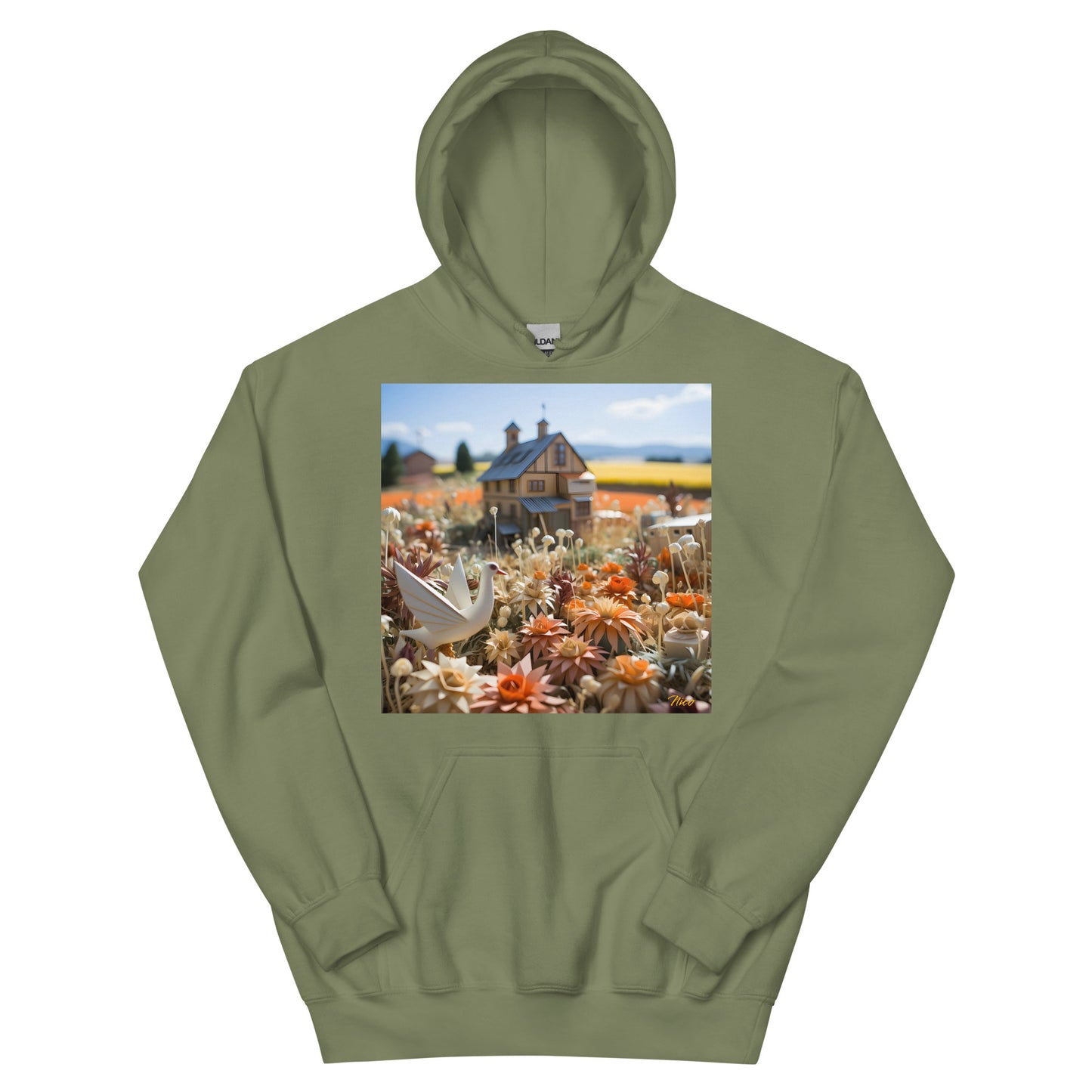 Meadow By The Farm Series Print #9 - Unisex Hoodie