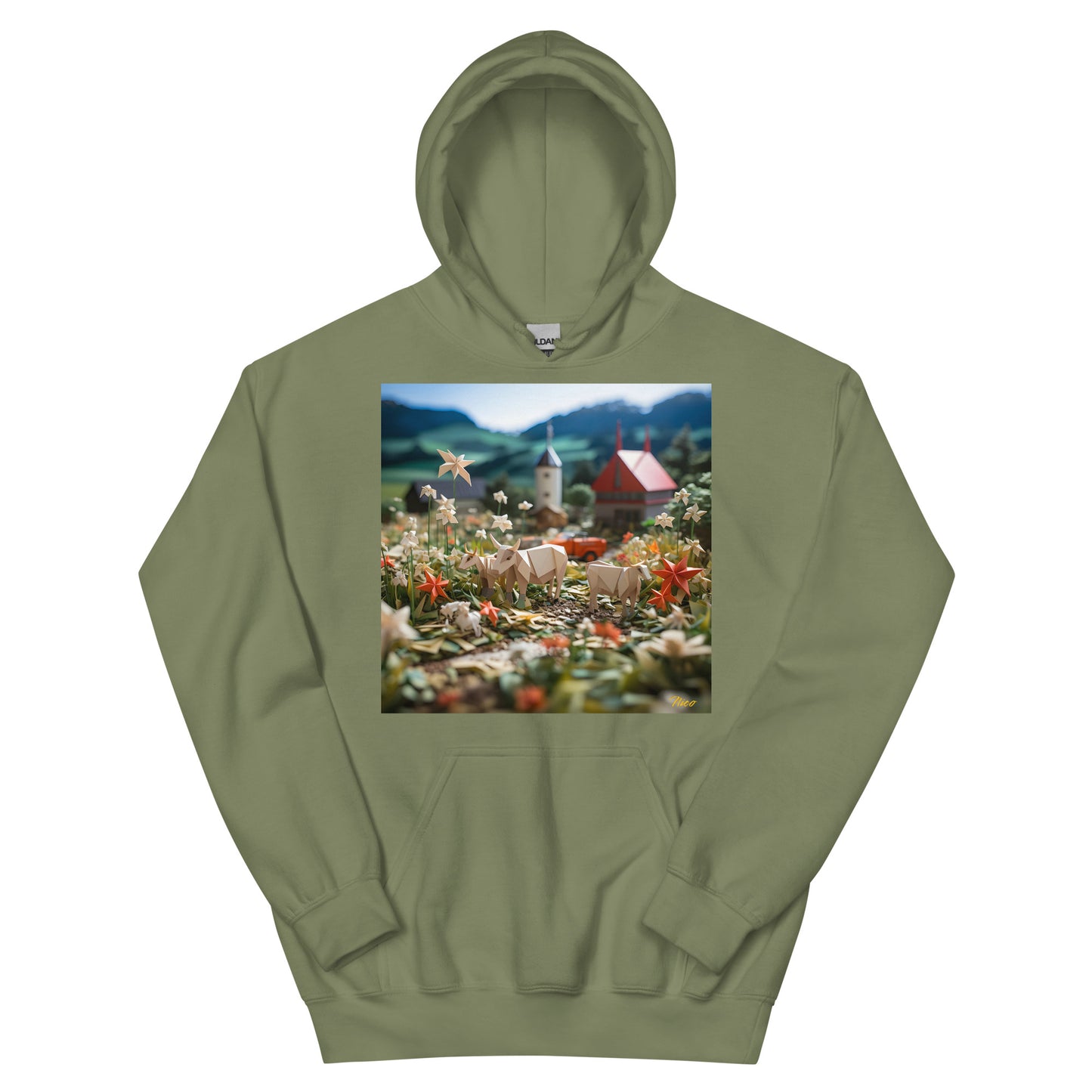 Meadow By The Farm Series Print #5 - Unisex Hoodie