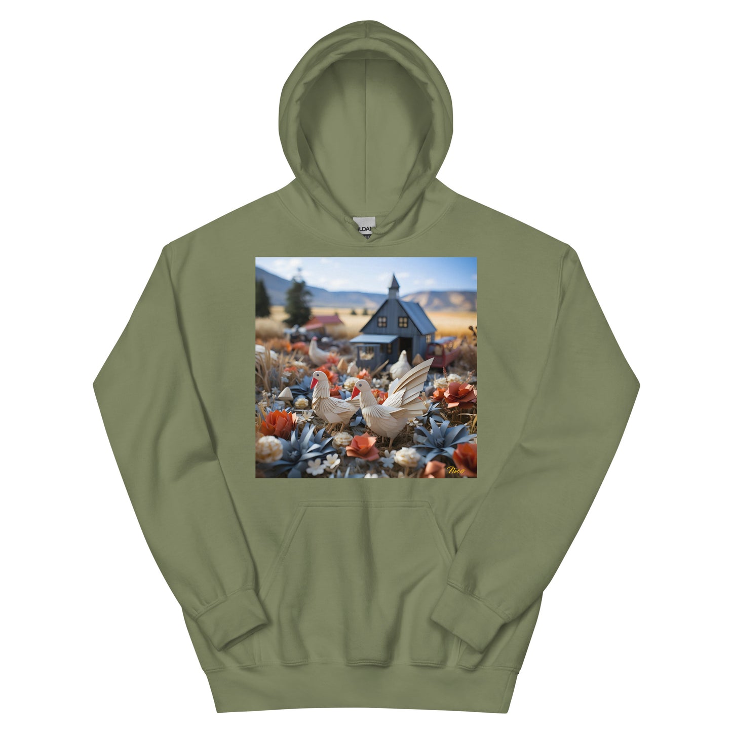 Meadow By The Farm Series Print #6 - Unisex Hoodie