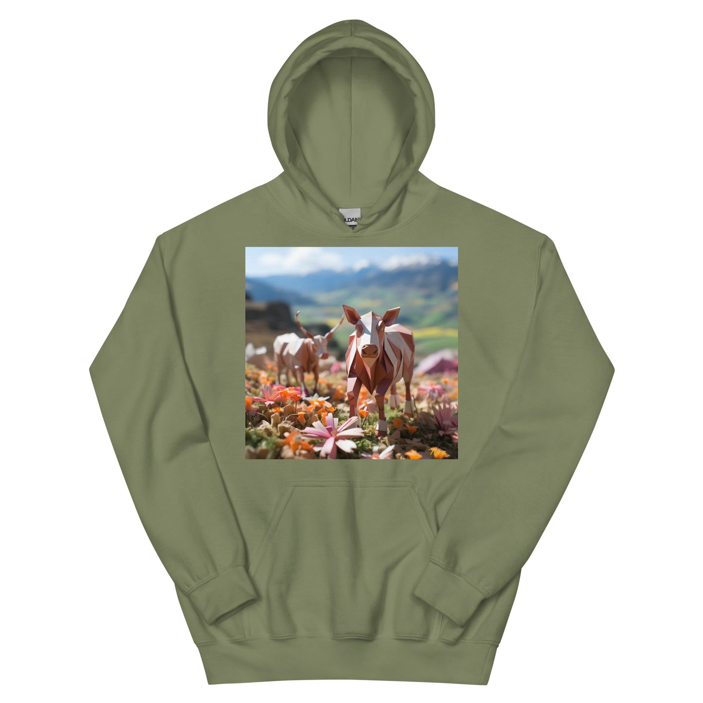 Meadow By The Farm Series Print #1 - Unisex Hoodie