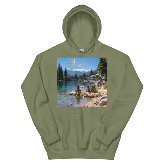 Mountain Lake Series Print #7 - Unisex Hoodie