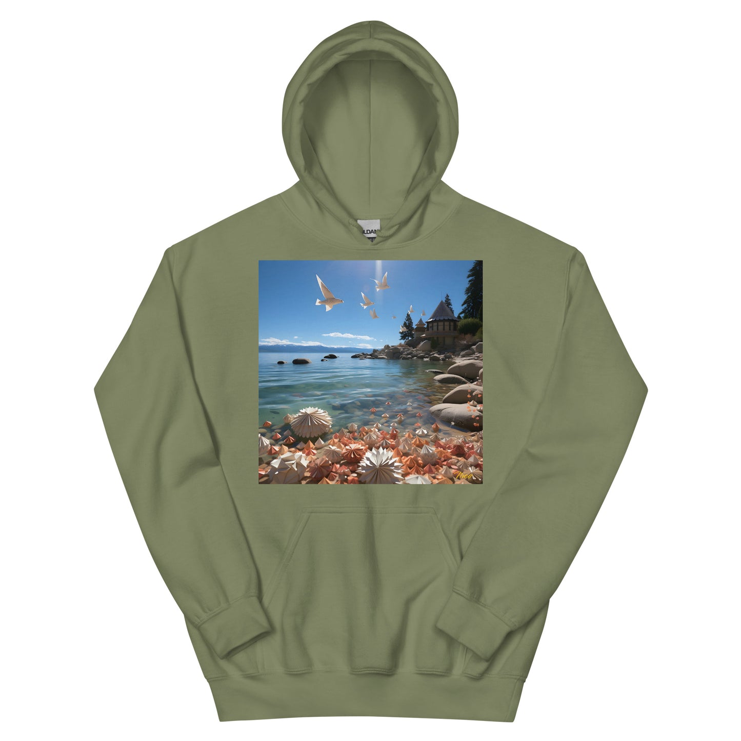 Mountain Lake Series Print #3 - Unisex Hoodie