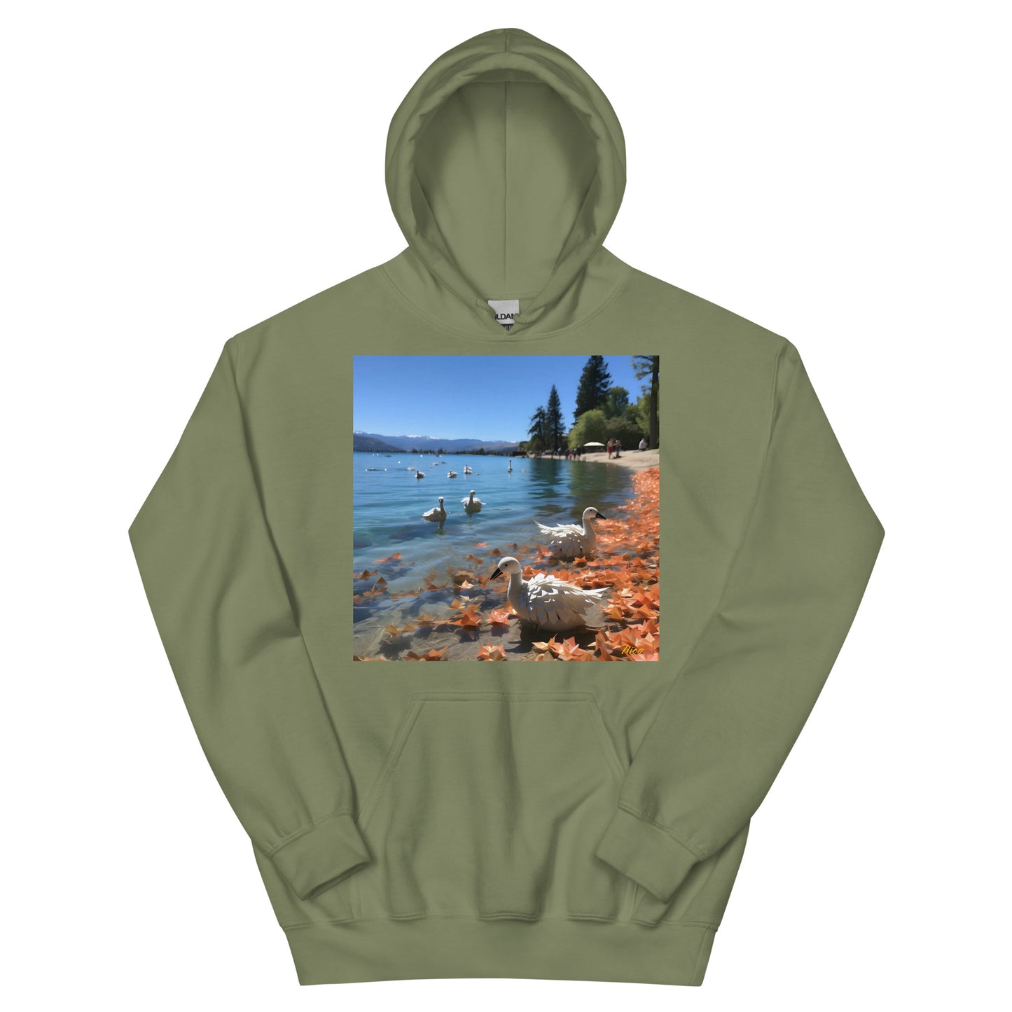 Mountain Lake Series Print #2 - Unisex Hoodie