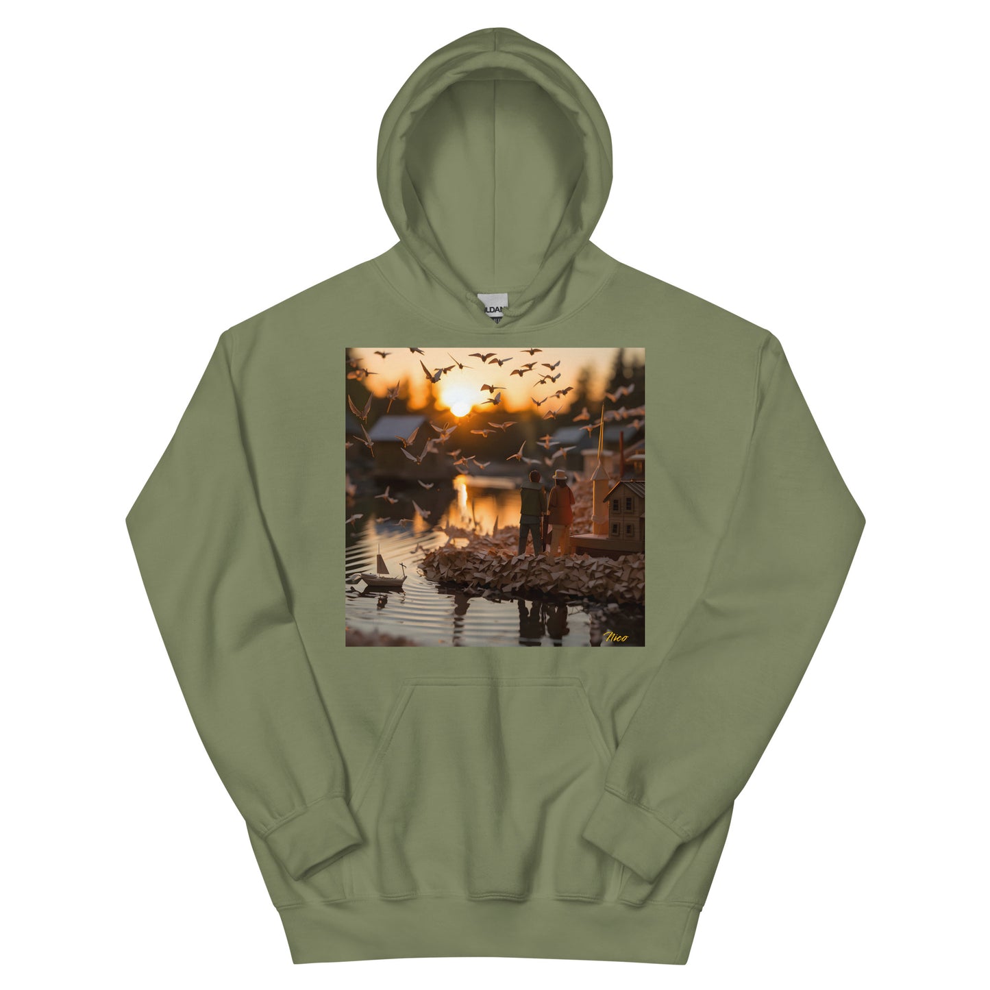 On The Docks By The Bay Series Print #10 - Unisex Hoodie