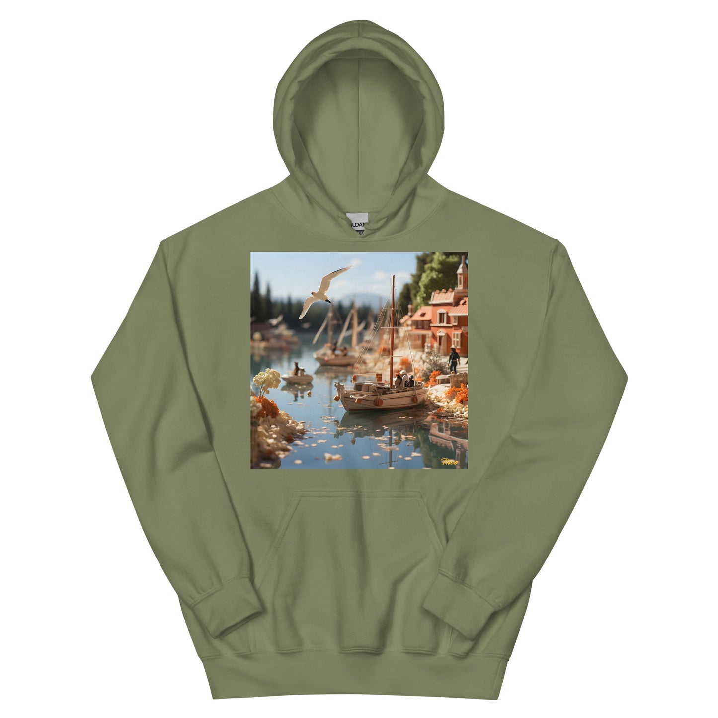 On The Docks By The Bay Series Print #6 - Unisex Hoodie