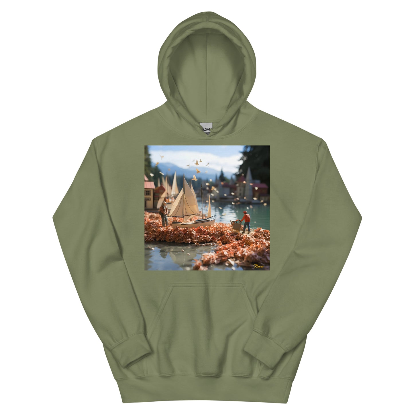 On The Docks By The Bay Series Print #5 - Unisex Hoodie