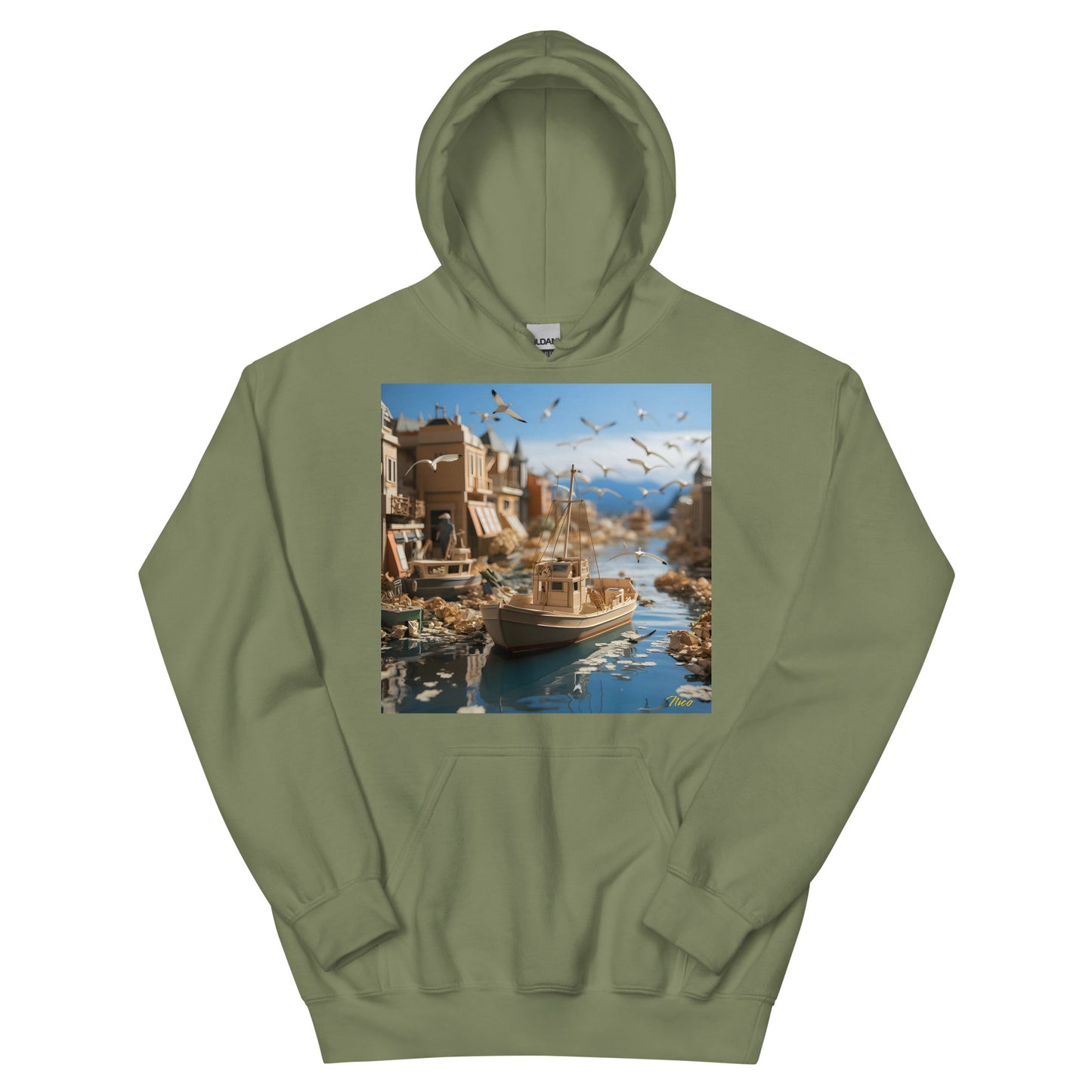 On The Docks By The Bay Series Print #3 - Unisex Hoodie