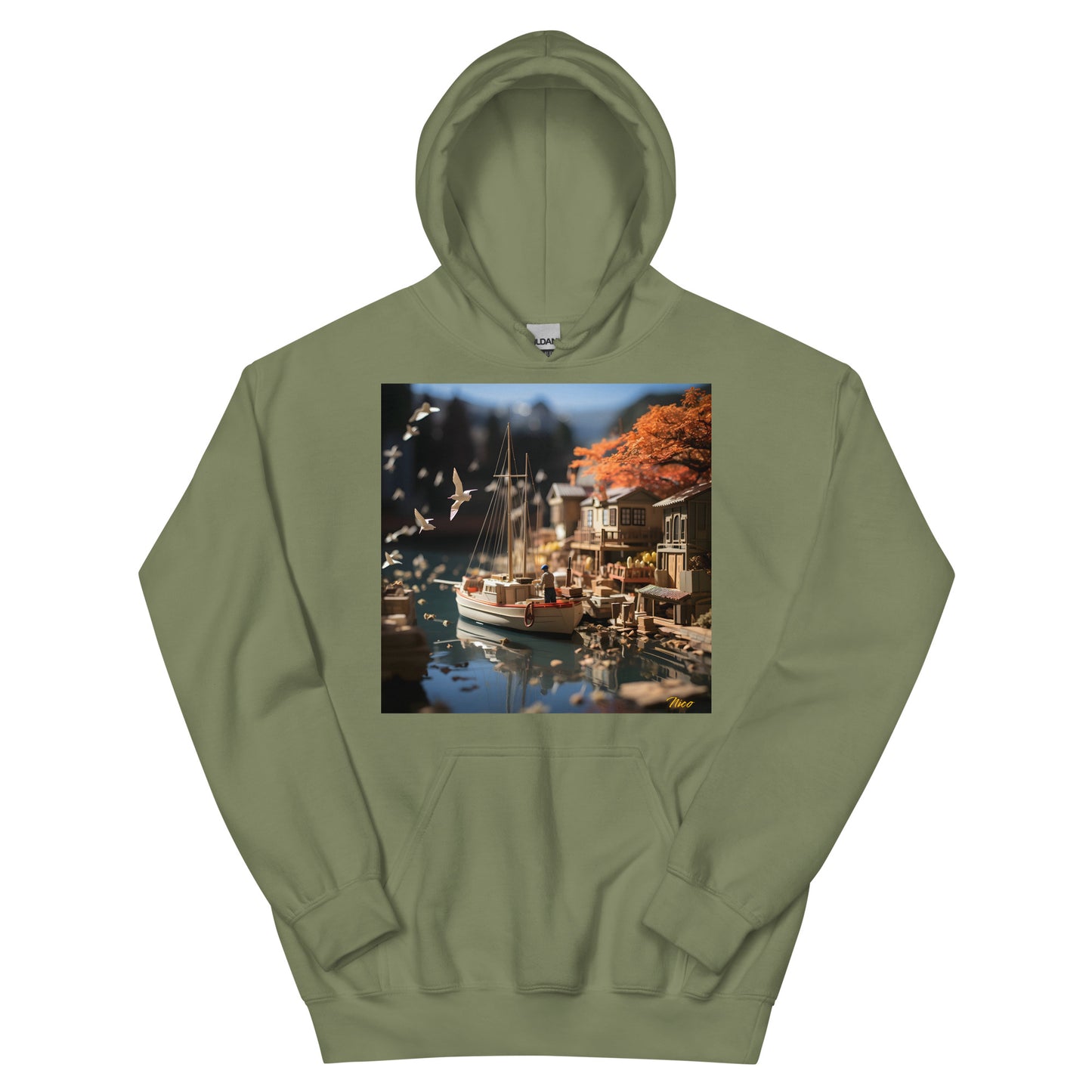 On The Docks By The Bay Series Print #1 - Unisex Hoodie