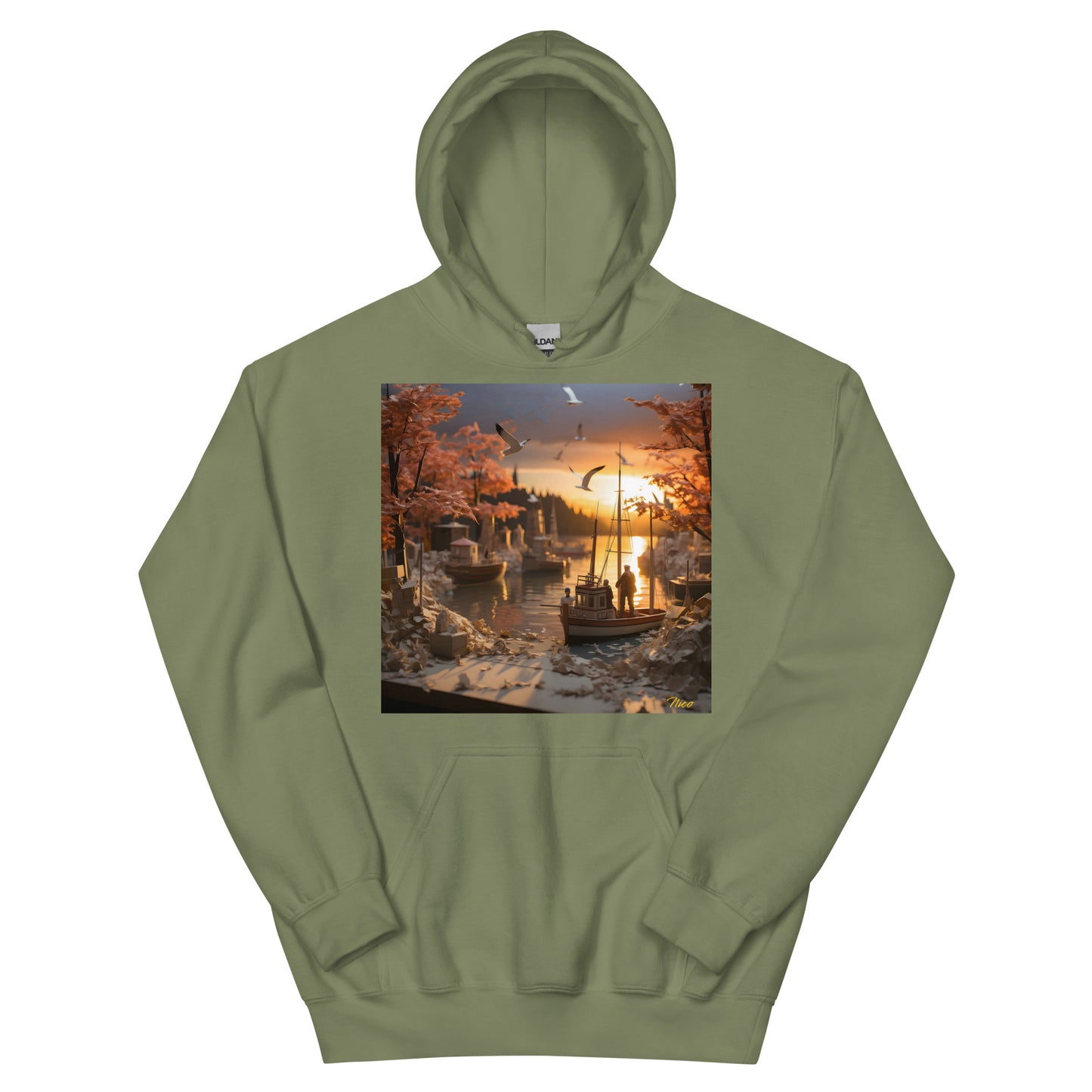 On The Docks By The Bay Series Print #2 - Unisex Hoodie