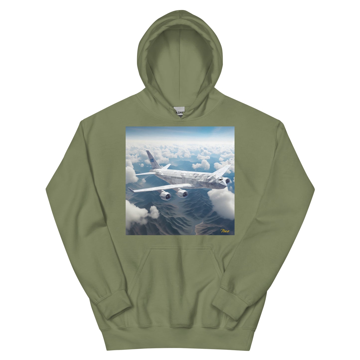 Frequent Flyer Miles Series Print #7 - Unisex Hoodie