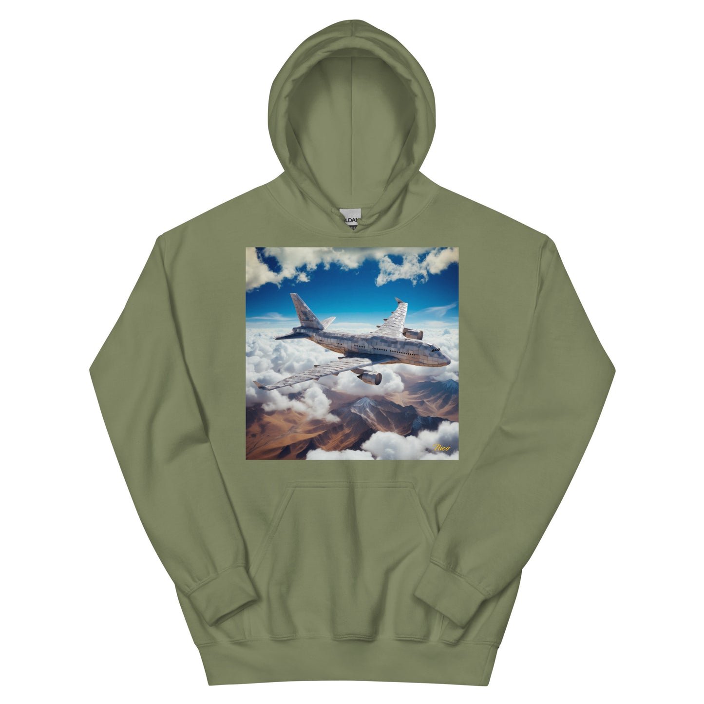 Frequent Flyer Miles Series Print #9 - Unisex Hoodie