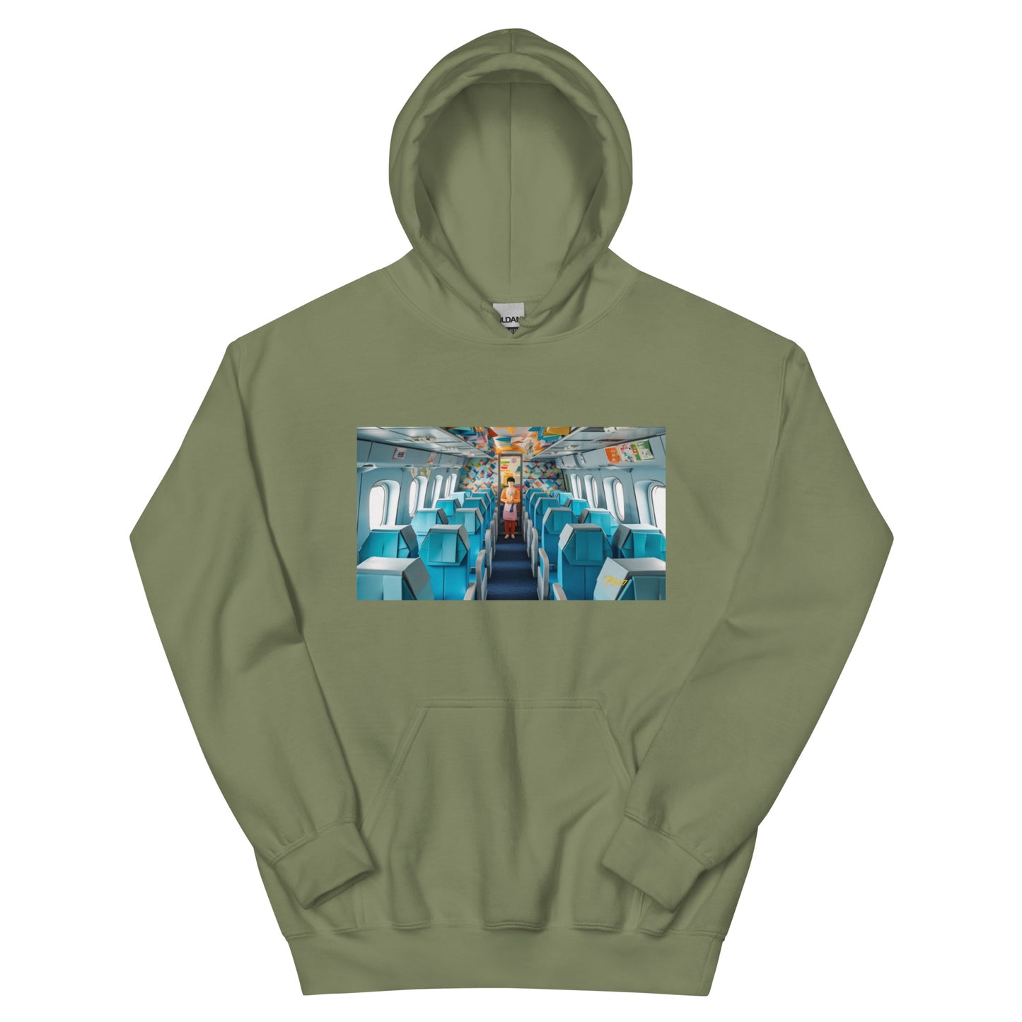 Frequent Flyer Miles Series Print #6 - Unisex Hoodie