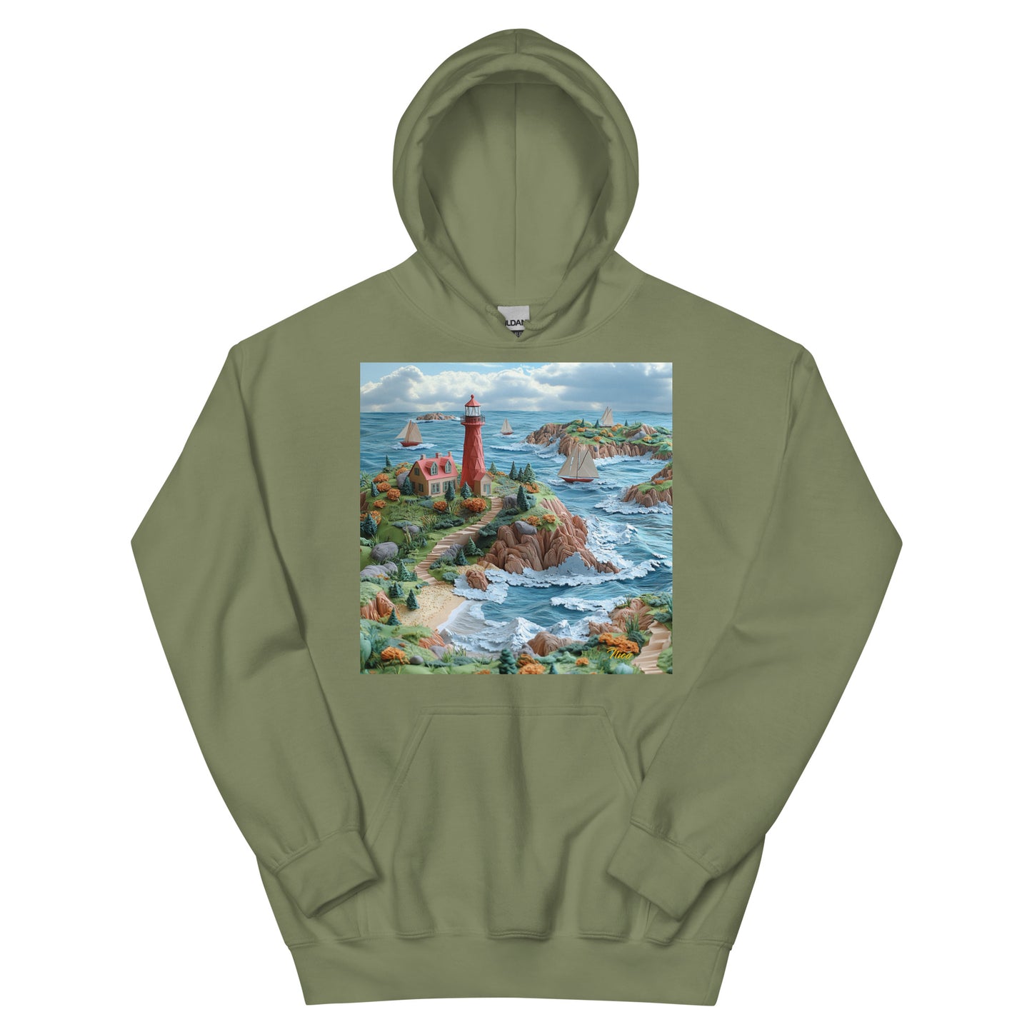 By The Seaside Series Print #6 - Unisex Hoodie