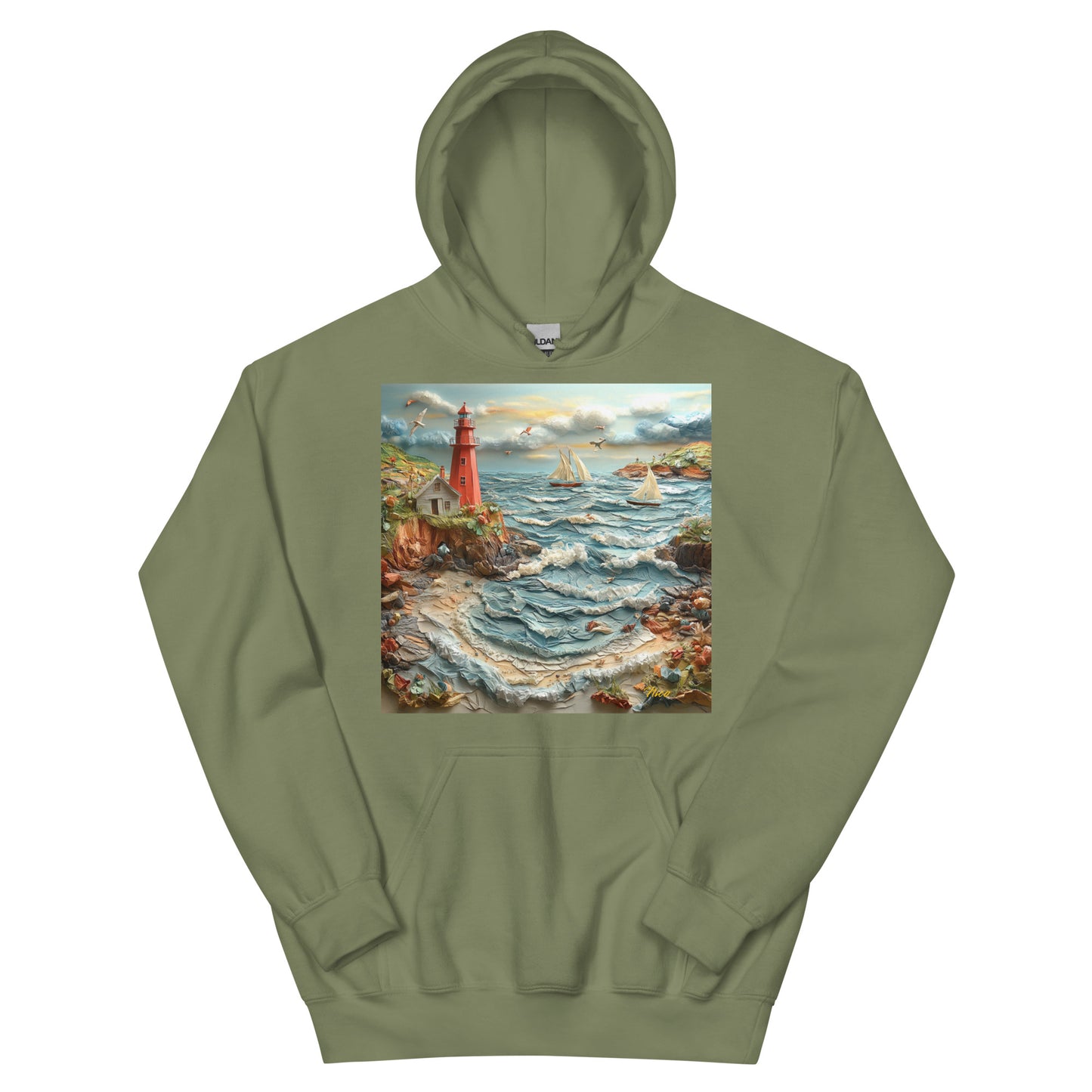 By The Seaside Series Print #2 - Unisex Hoodie