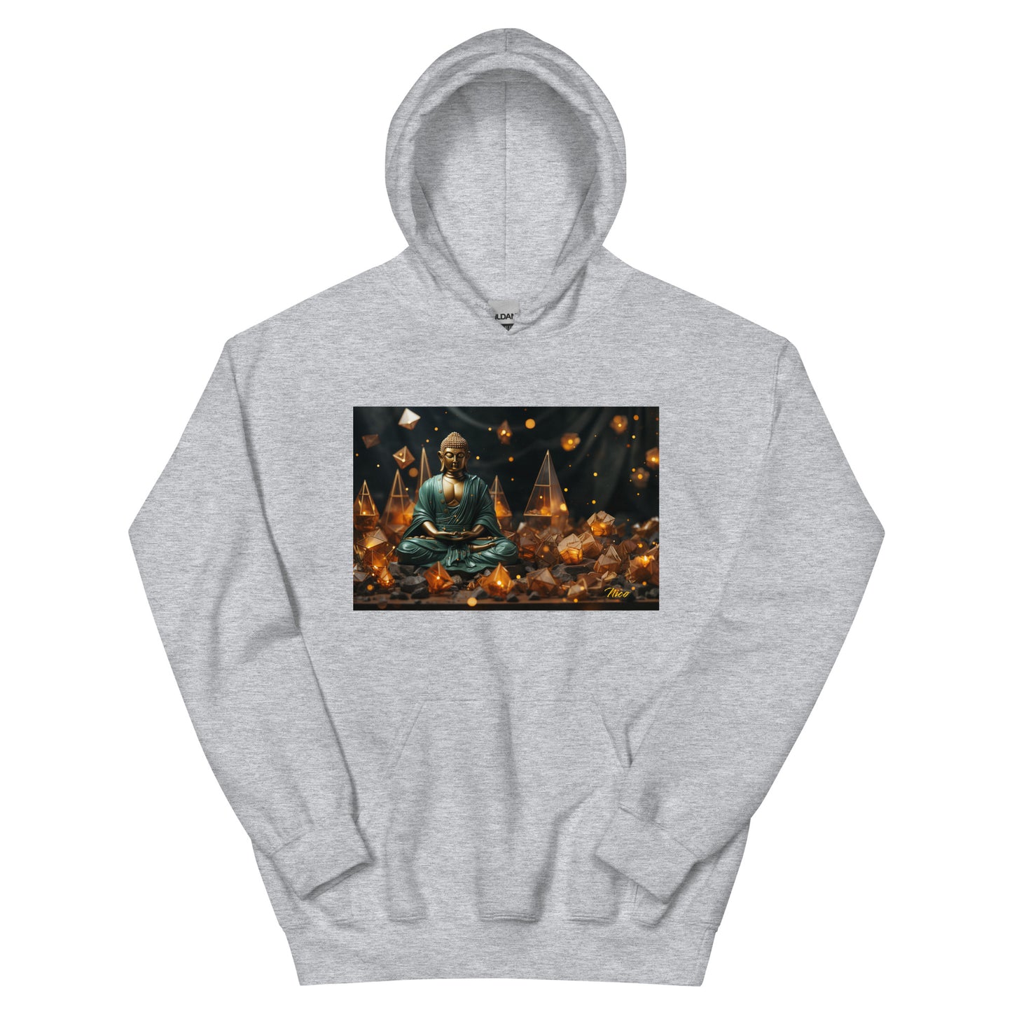 Ascending Buddha Series Print #4 Unisex Hoodie