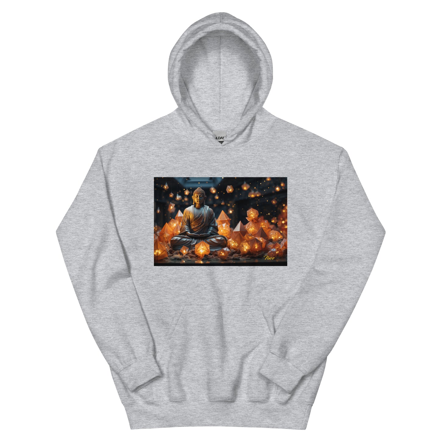 Ascending Buddha Series Print #10 Unisex Hoodie