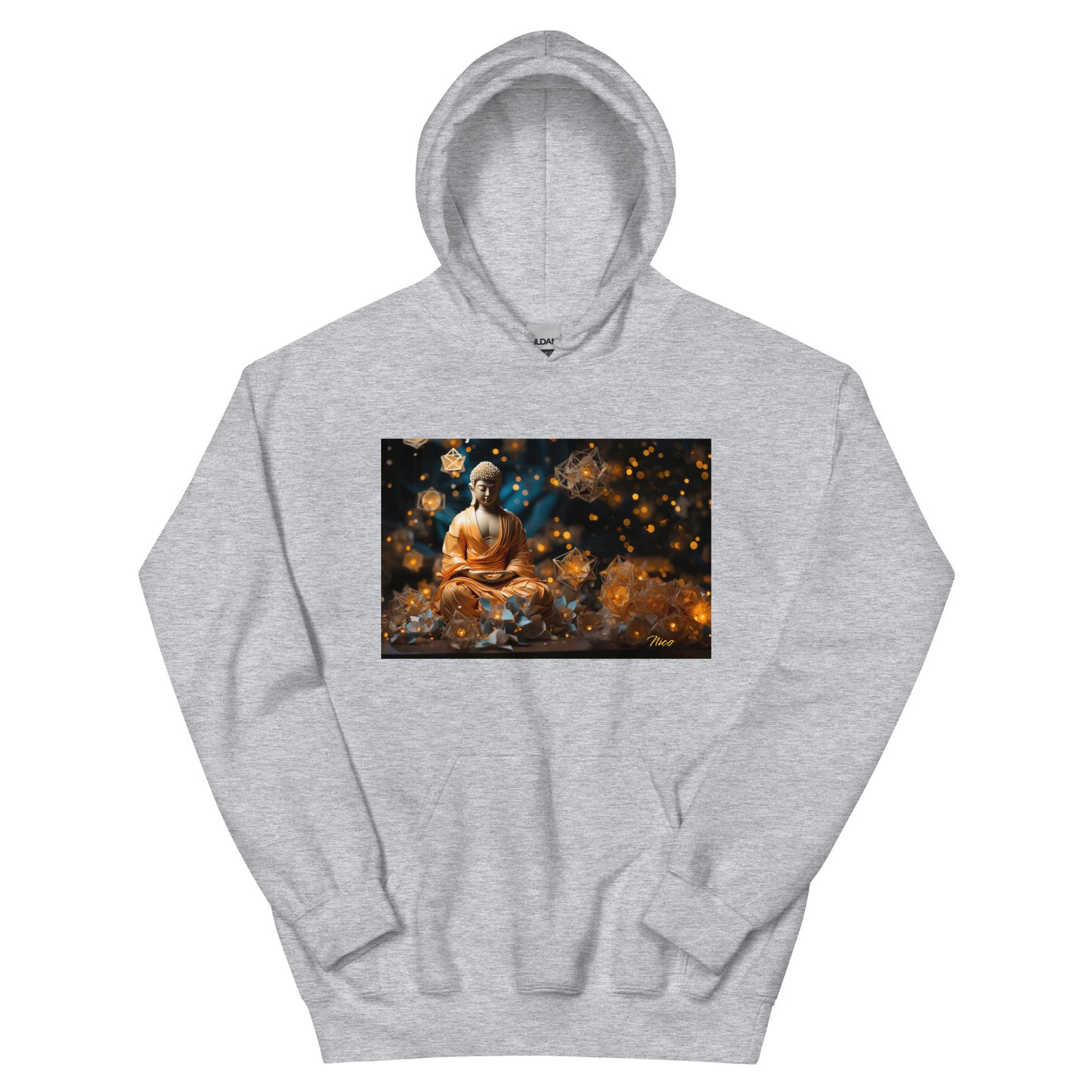 Ascending Buddha Series Print #8 Unisex Hoodie