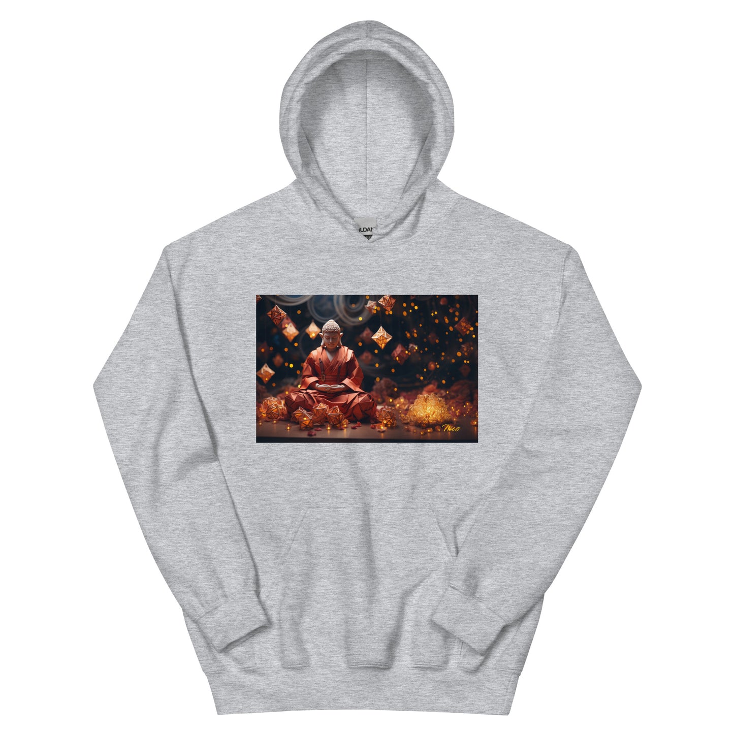 Ascending Buddha Series Print #7 Unisex Hoodie