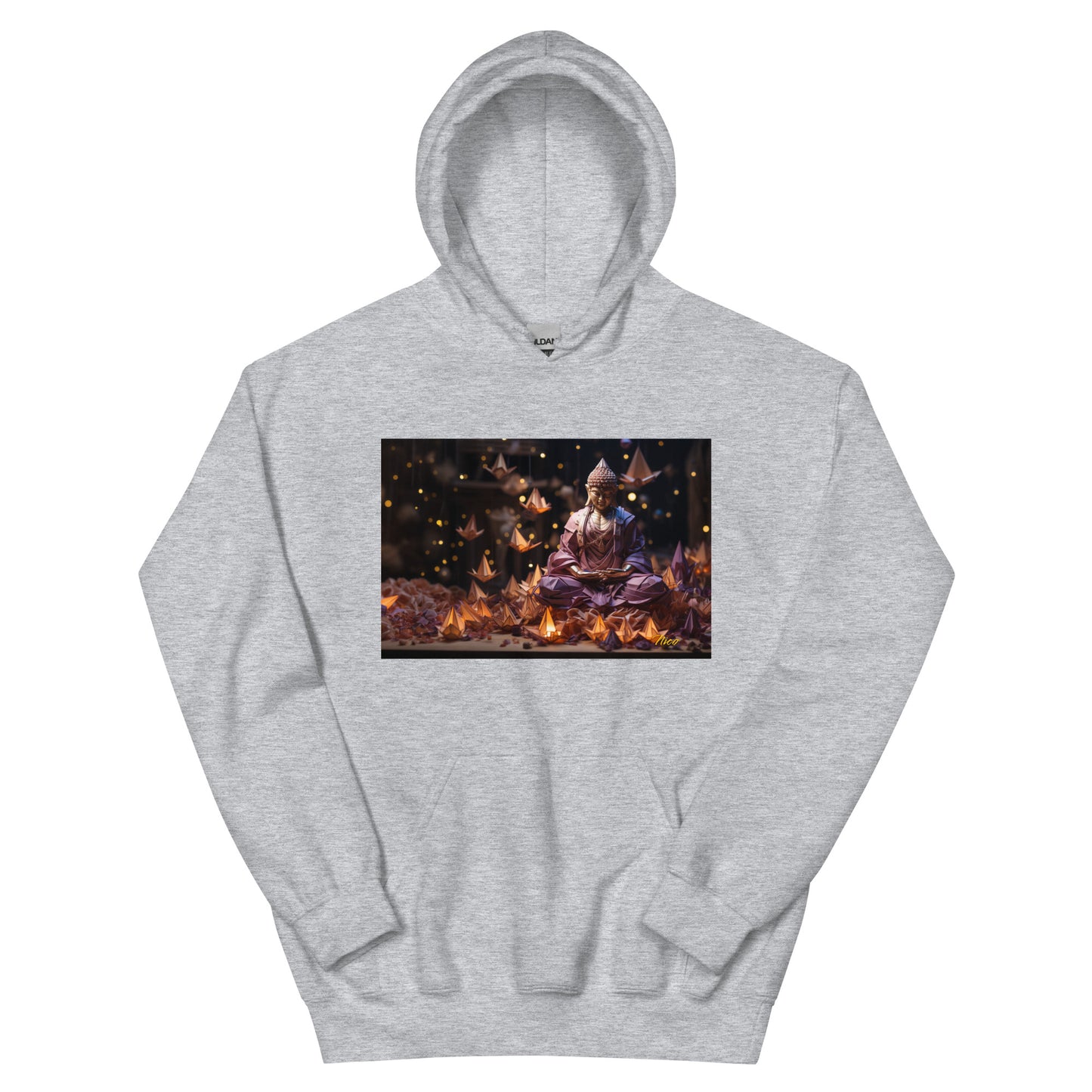 Ascending Buddha Series Print #6 Unisex Hoodie