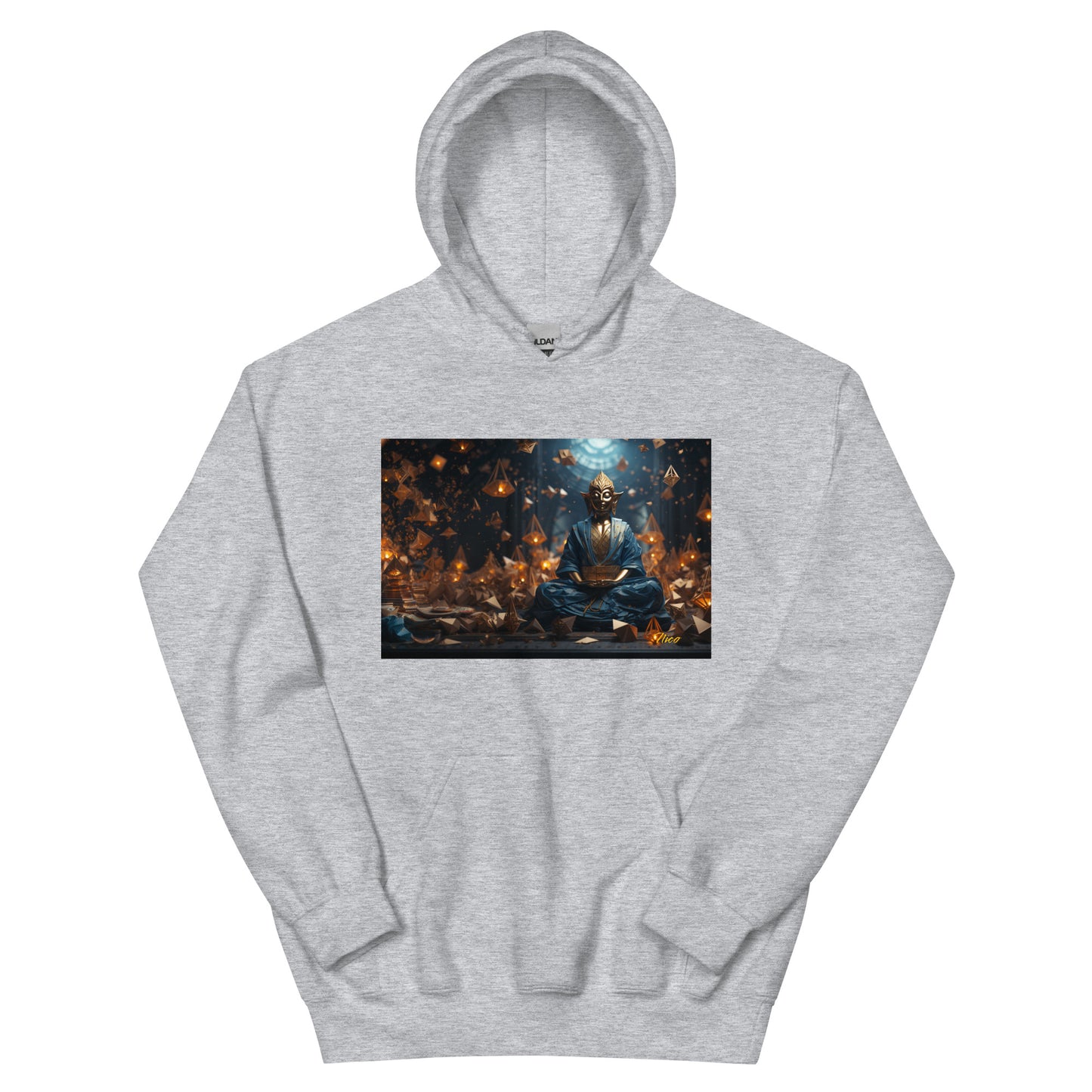 Ascending Buddha Series Print #1 Unisex Hoodie