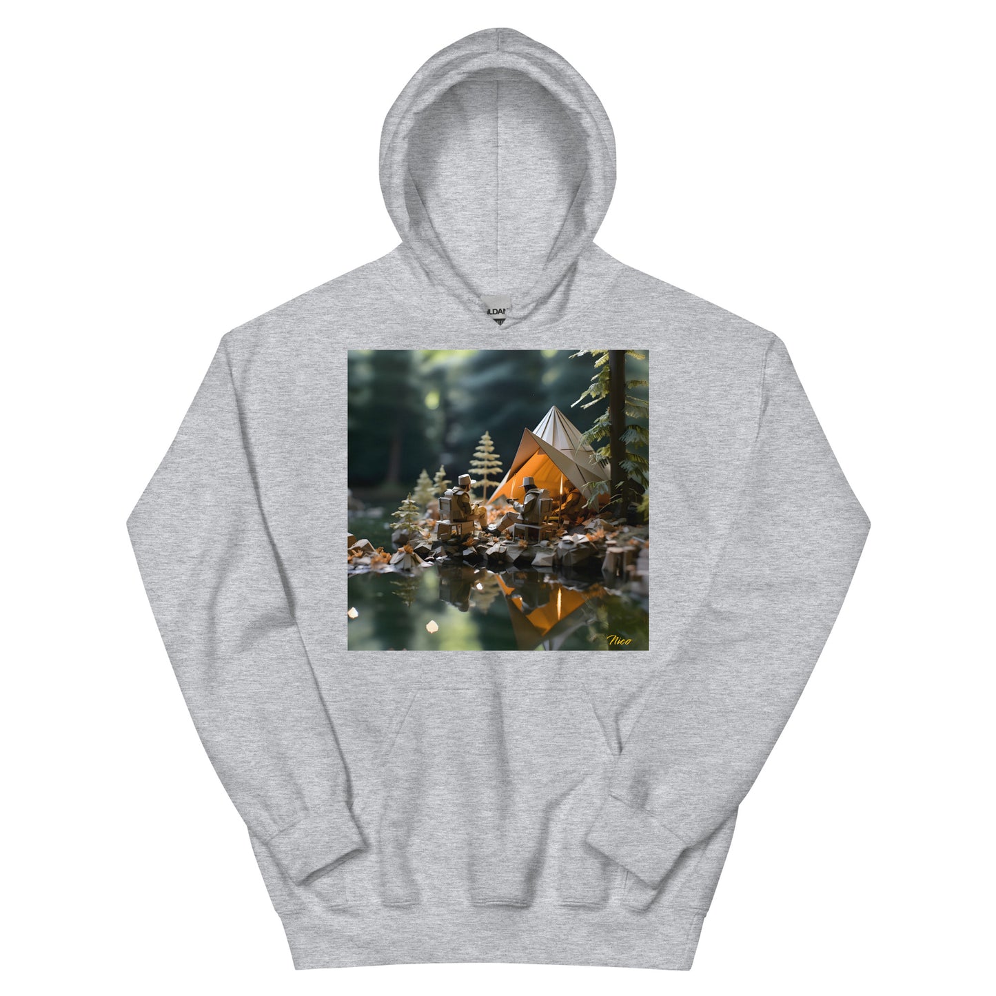 Relaxing By The Brook Series Print #10 - Unisex Hoodie