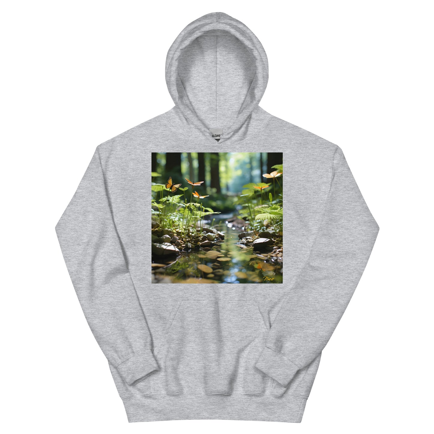 Relaxing By The Brook Series Print #9 - Unisex Hoodie