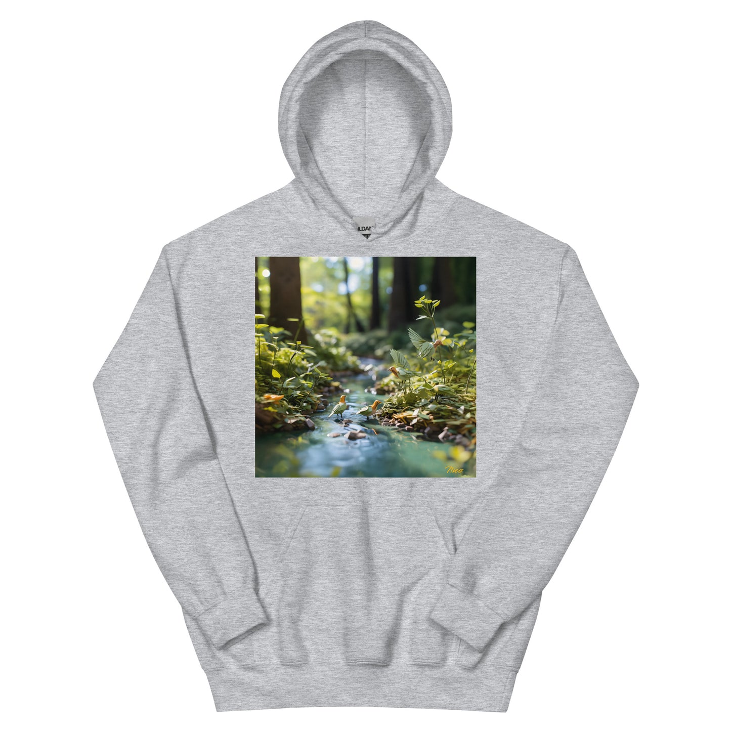 Relaxing By The Brook Series Print #8 - Unisex Hoodie