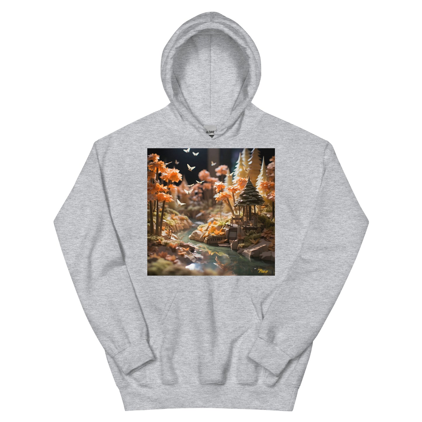 Relaxing By The Brook Series Print #3 - Unisex Hoodie