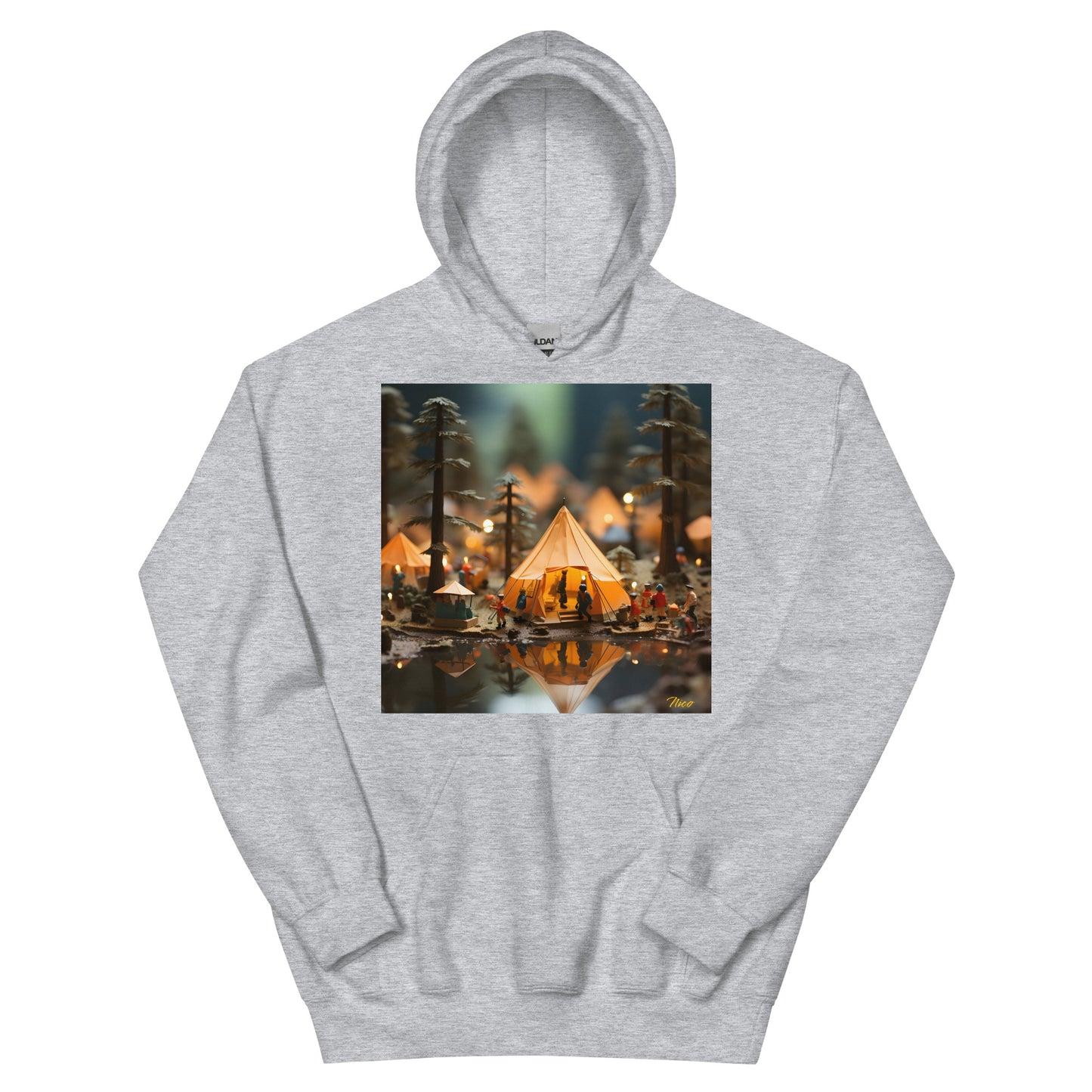 Camping In The Rain Series Print #6 - Unisex Hoodie