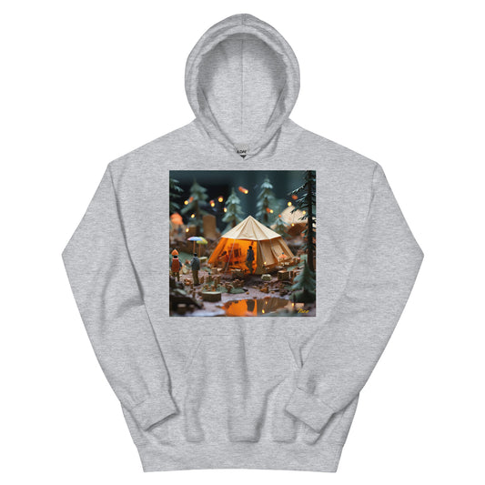 Camping In The Rain Series Print #3 - Unisex Hoodie