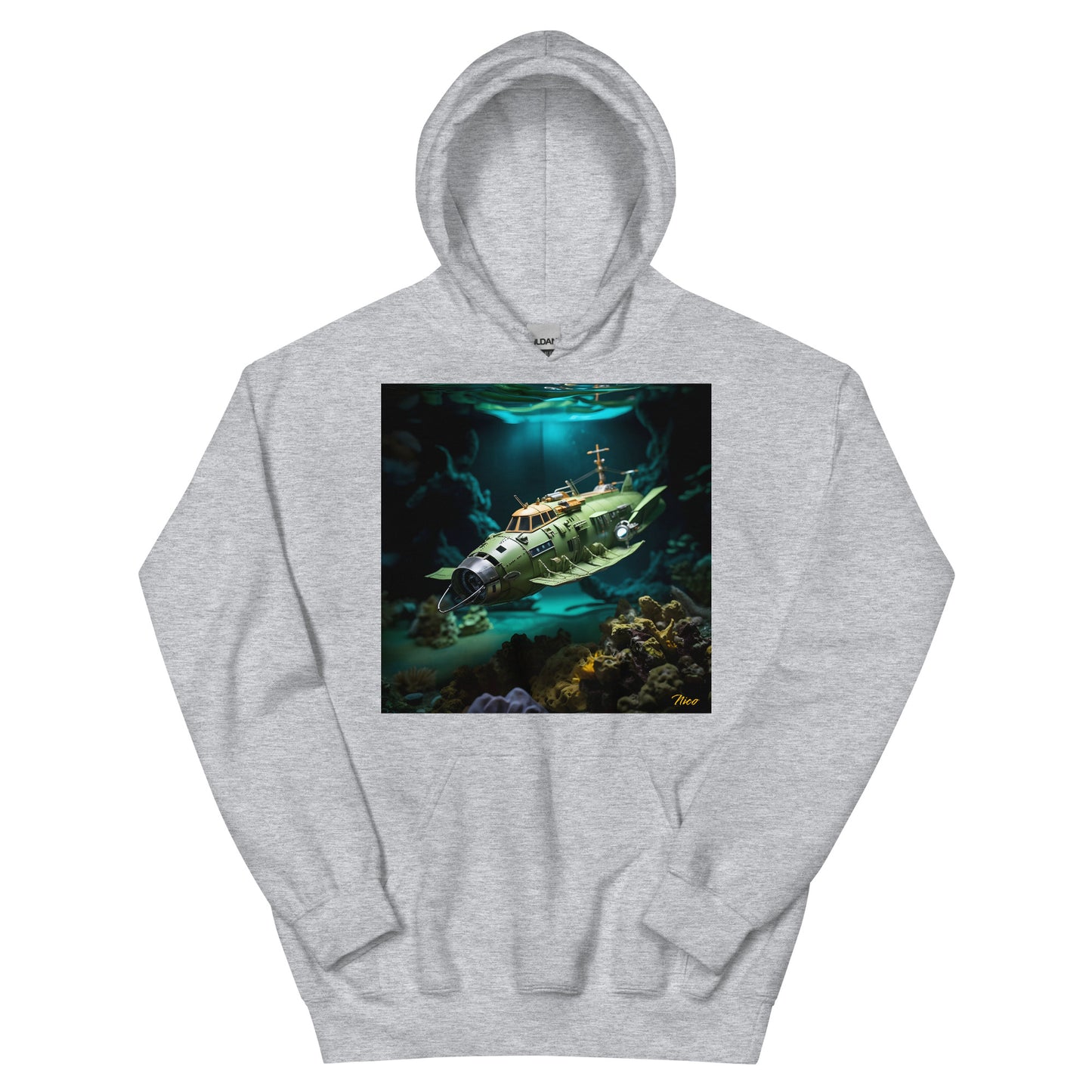 20,000 Leagues Under The Sea Series Print #10 - Unisex Hoodie