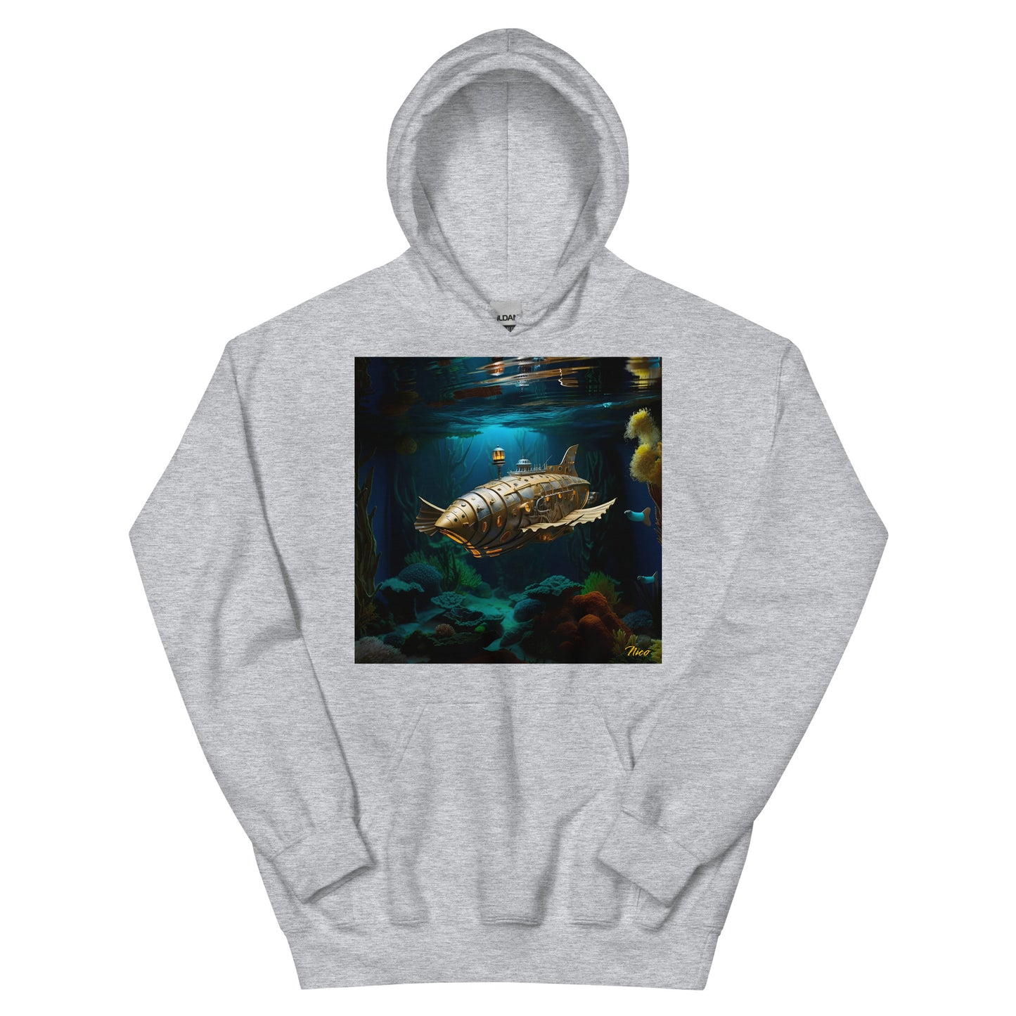 20,000 Leagues Under The Sea Series Print #9 - Unisex Hoodie