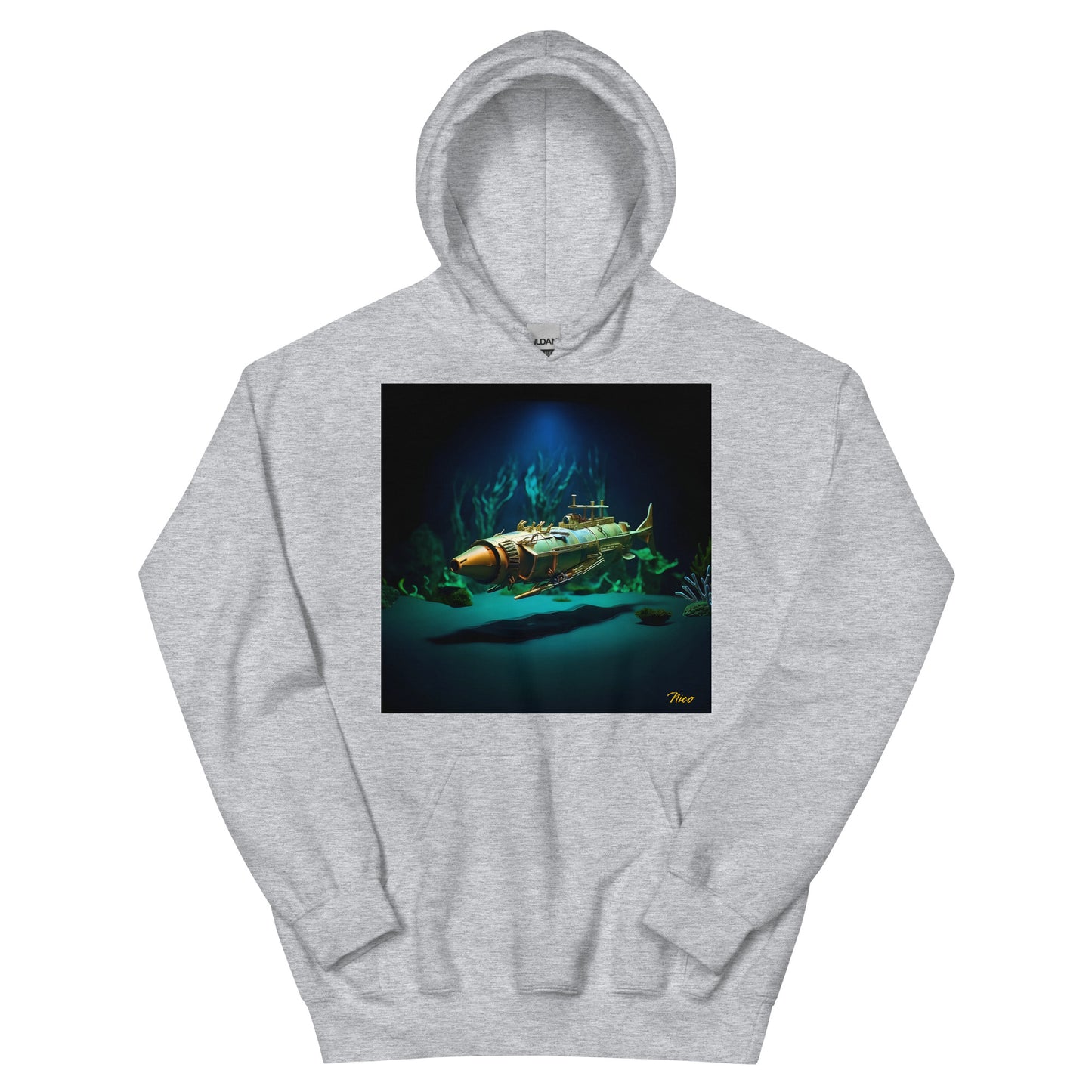 20,000 Leagues Under The Sea Series Print #6 - Unisex Hoodie