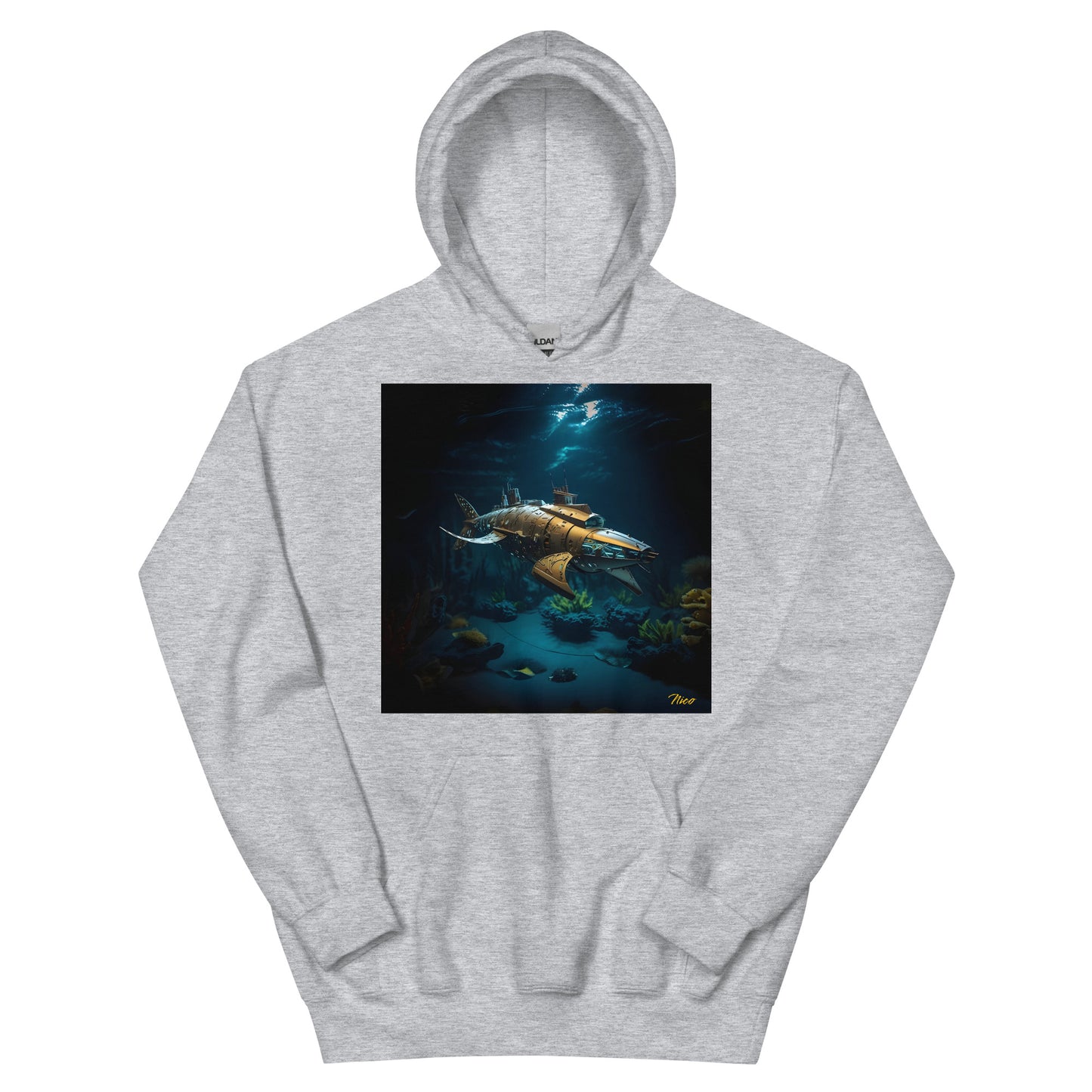 20,000 Leagues Under The Sea Series Print #5 - Unisex Hoodie