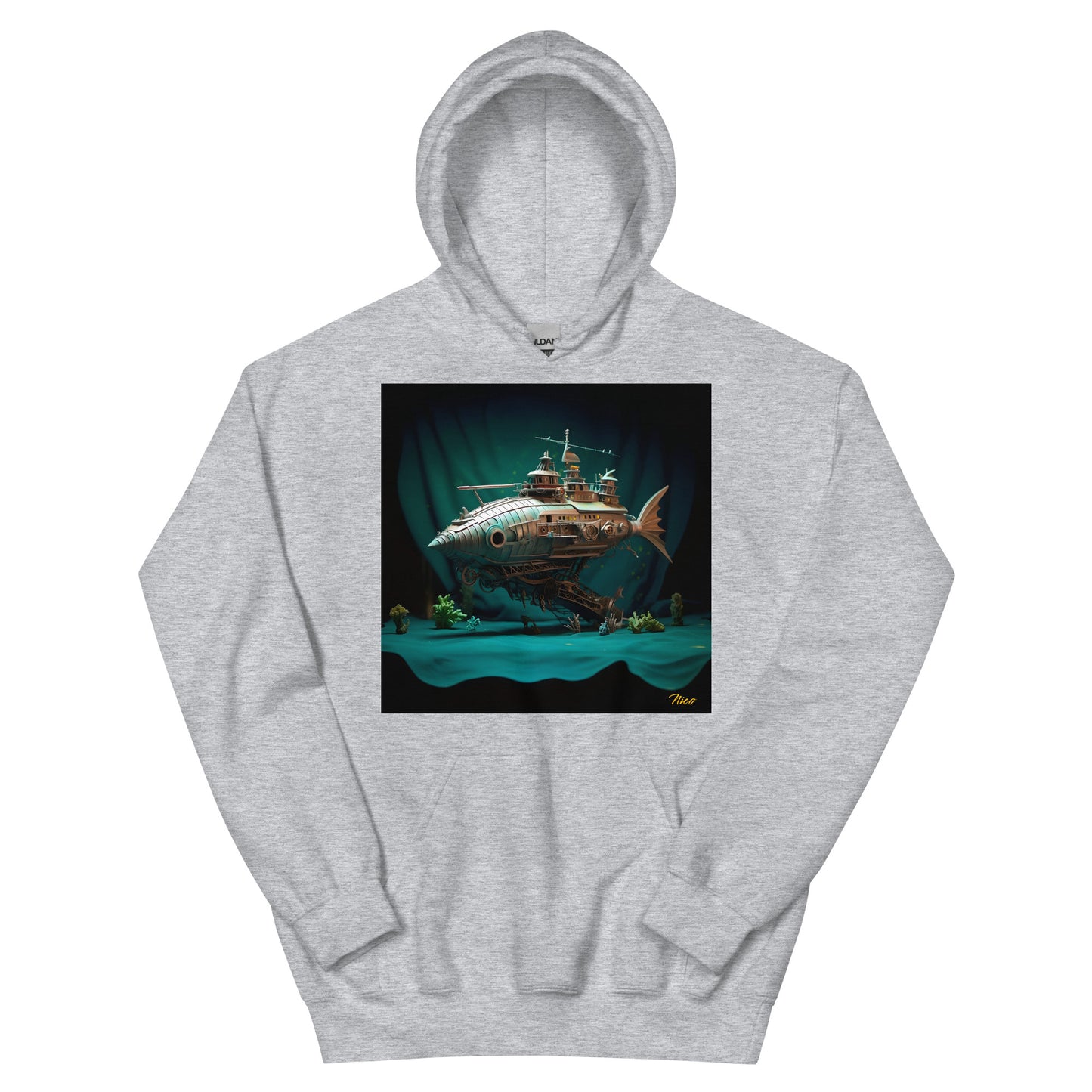 20,000 Leagues Under The Sea Series Print #2 - Unisex Hoodie