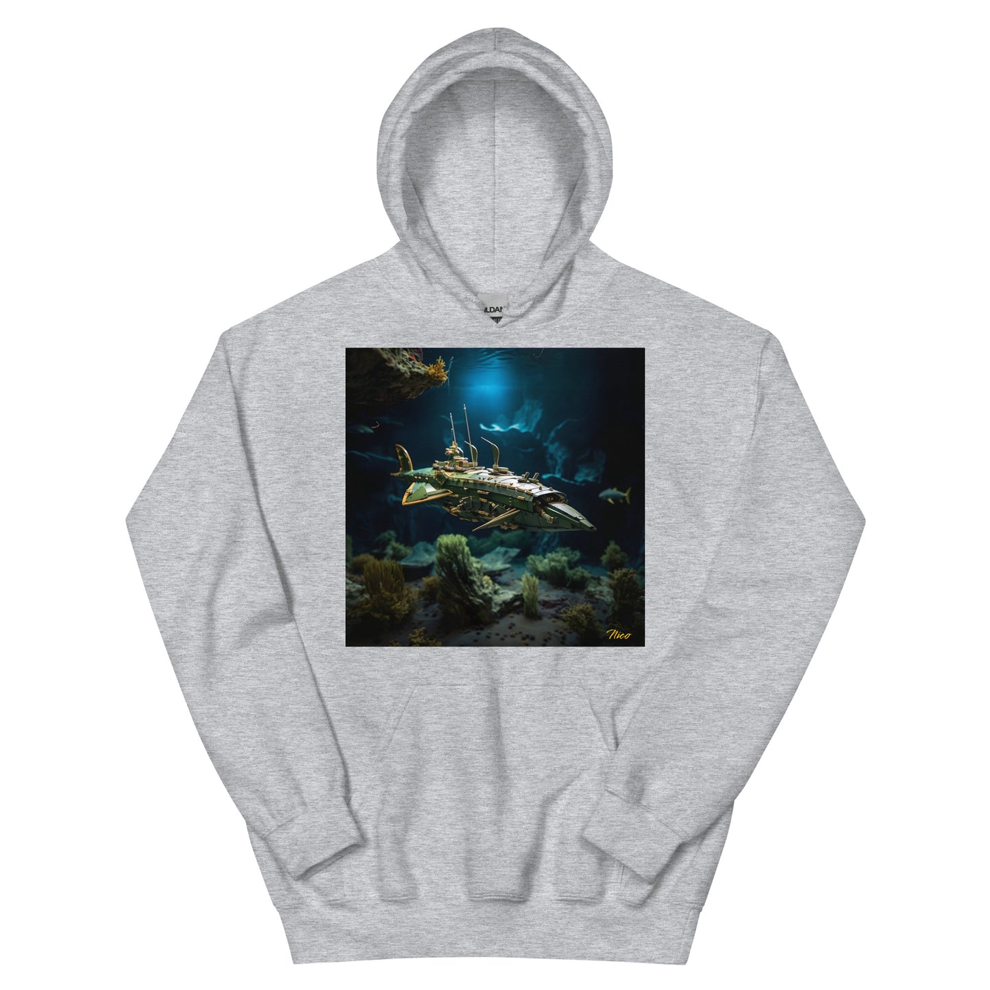 20,000 Leagues Under The Sea Series Print #1 - Unisex Hoodie